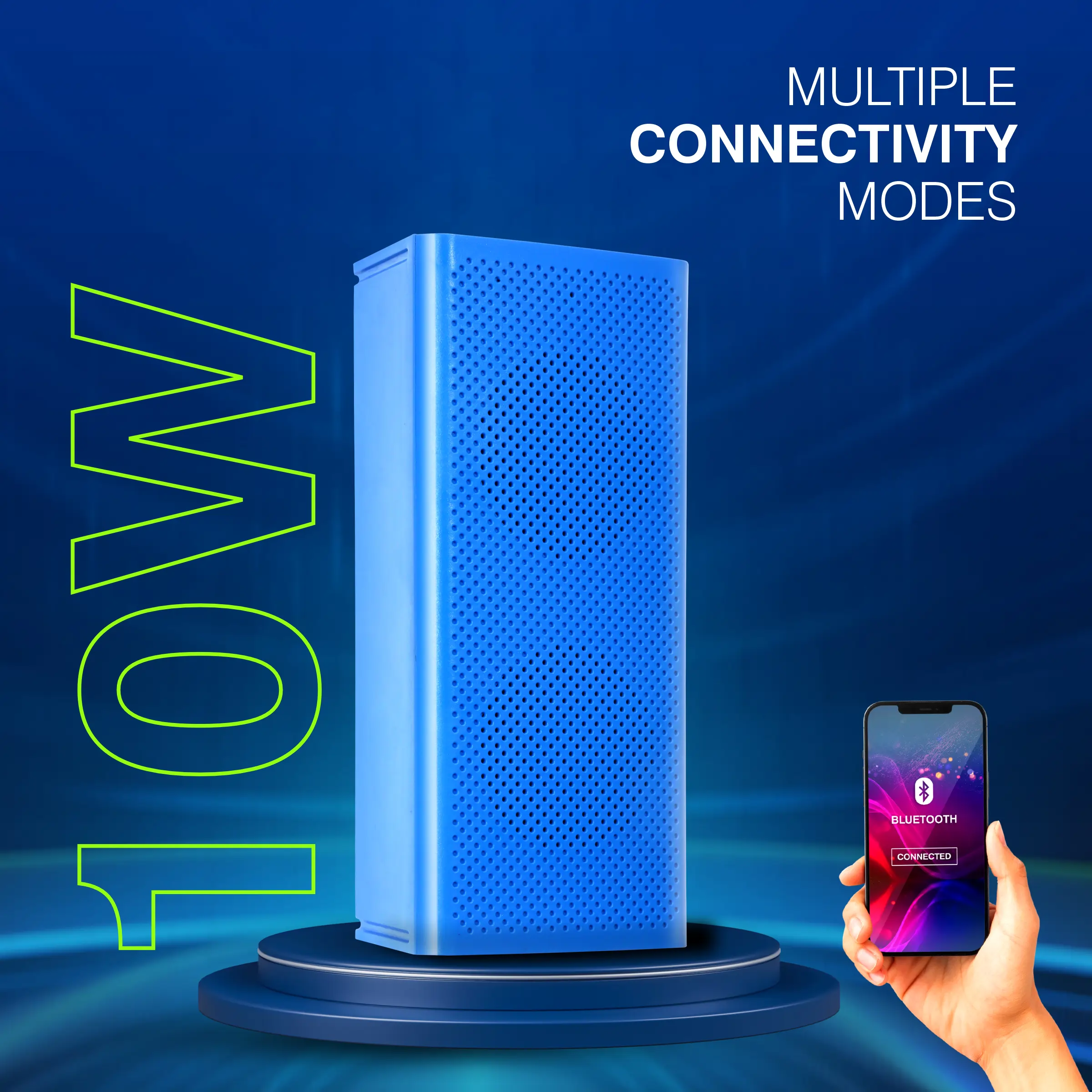 ERD BTS-21 10W Bluetooth Speaker - Image 5