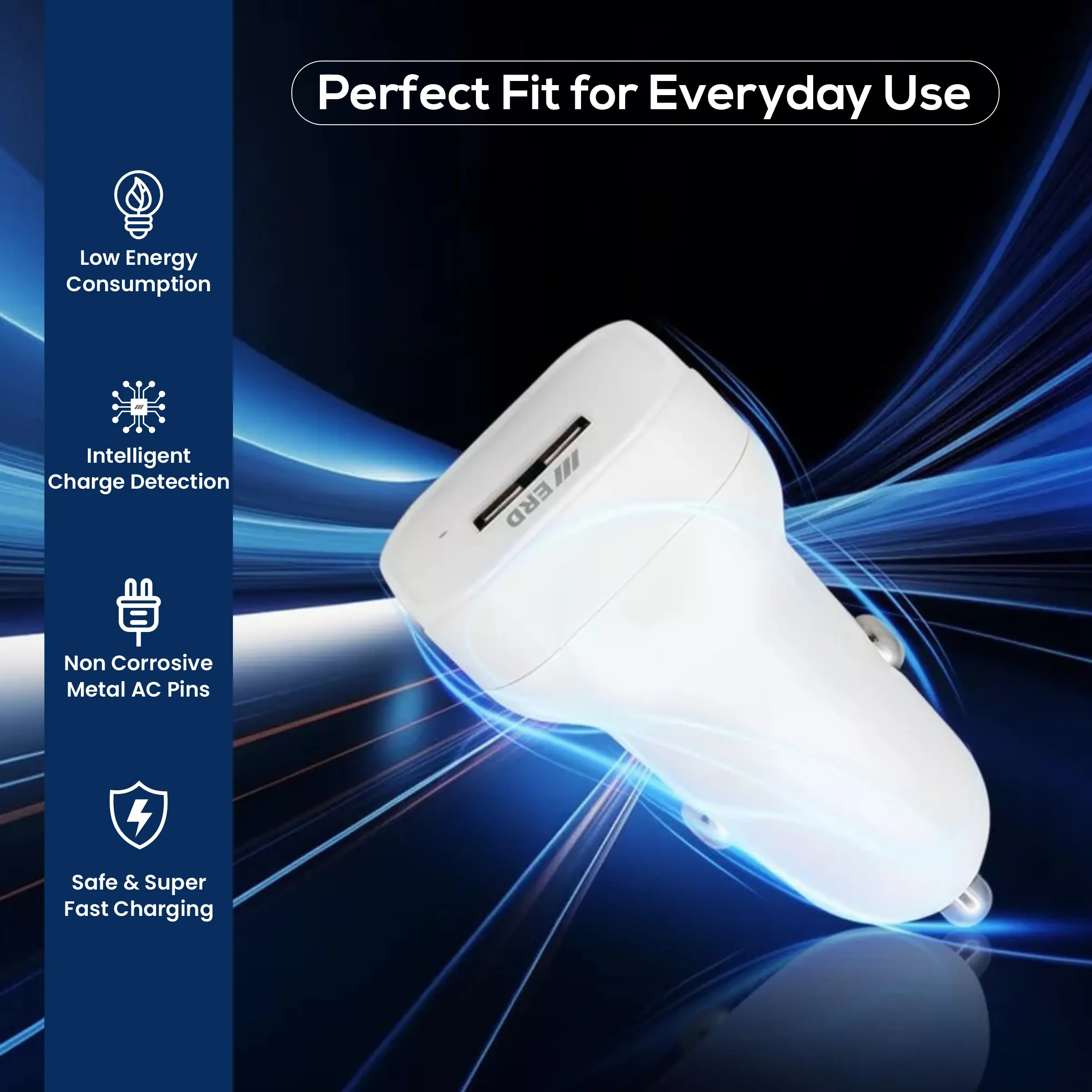 ERD CC-122 CHARGER USB-C WHT 25W Fast Charger - Image 7