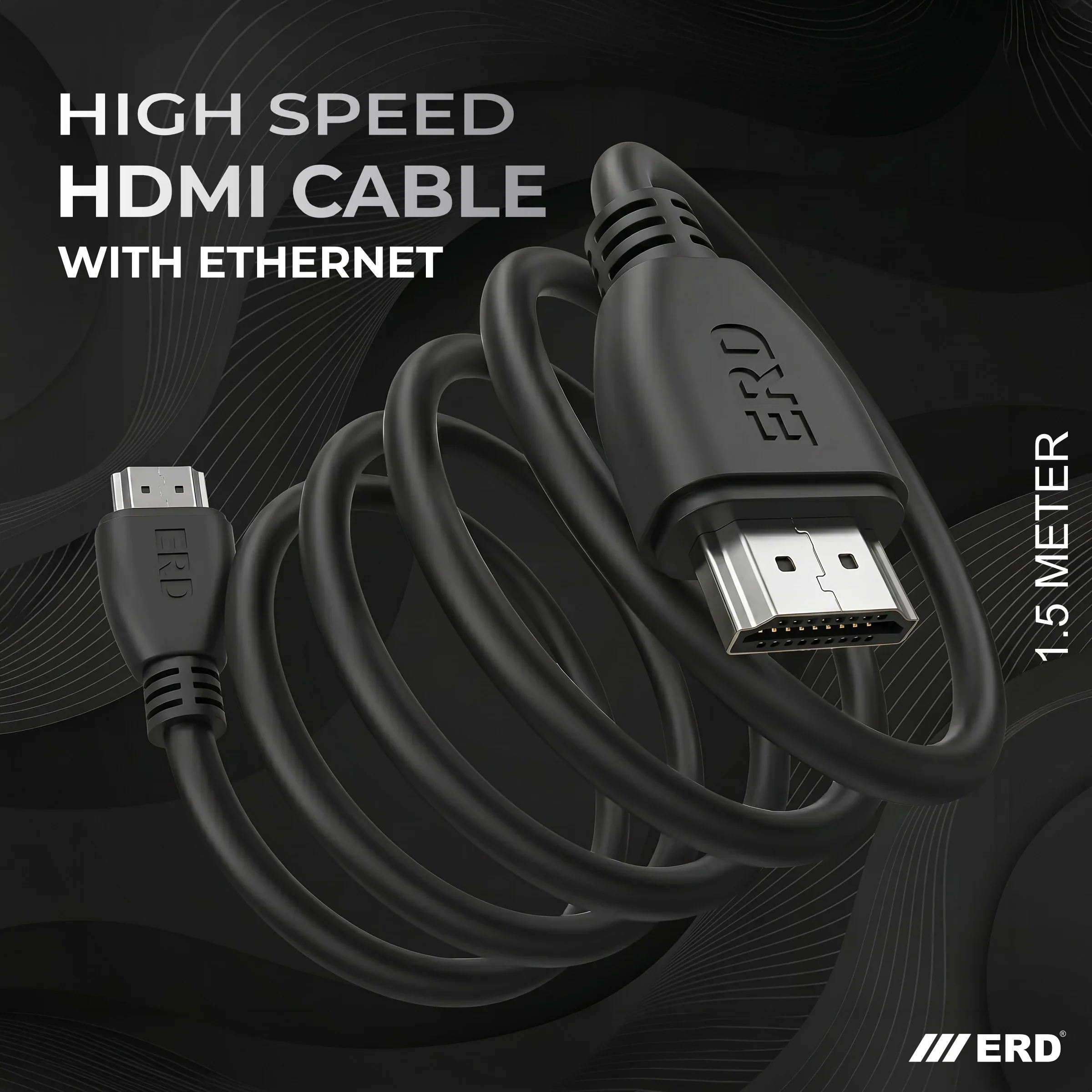 ERD HDMI CABLE HD-102 (1.5MTR) - Image 6