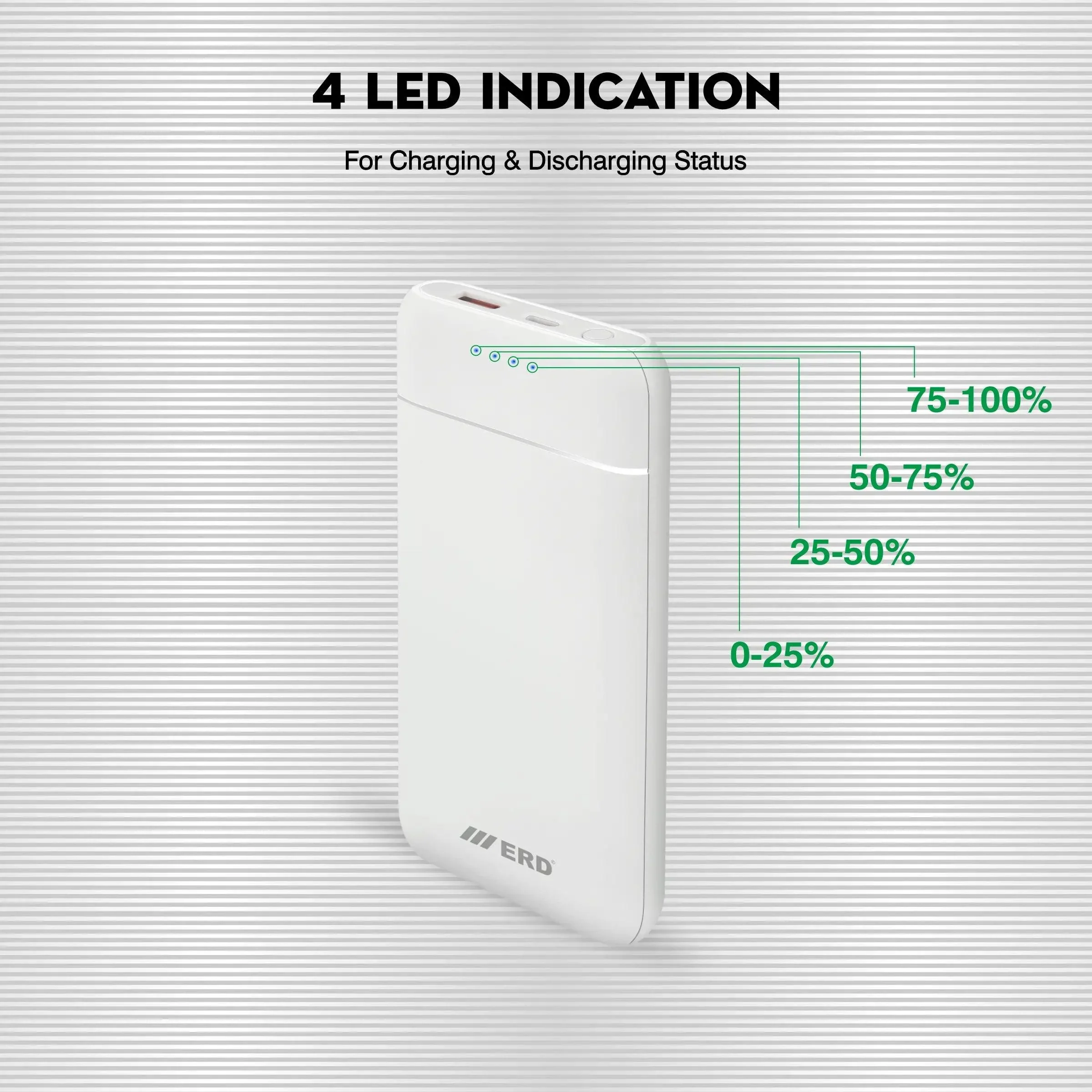 ERD PB-130 Power Bank 10000 mAh (25W) - Image 5