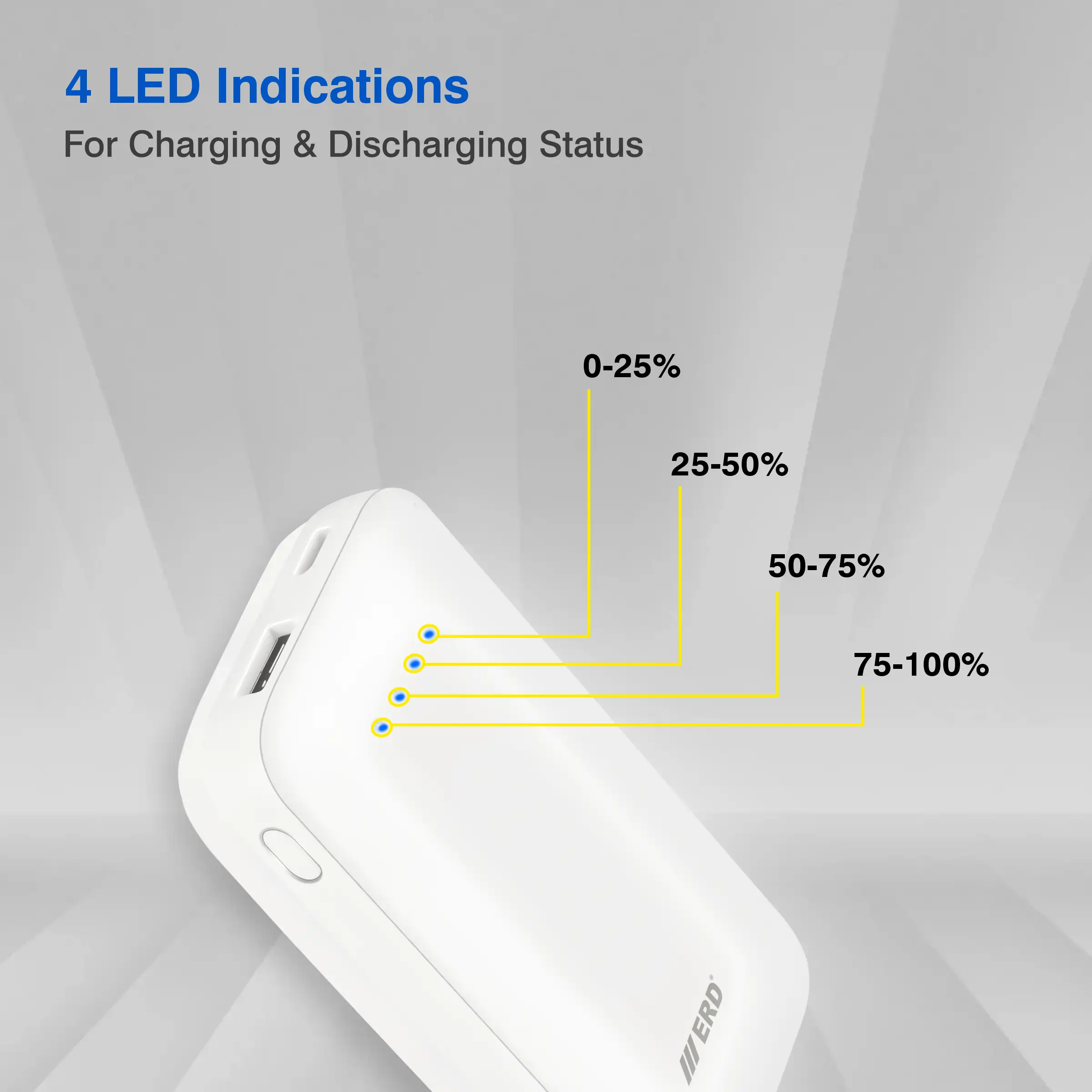 ERD PB-220 Power Bank 10000 mAh (12W) - Image 5