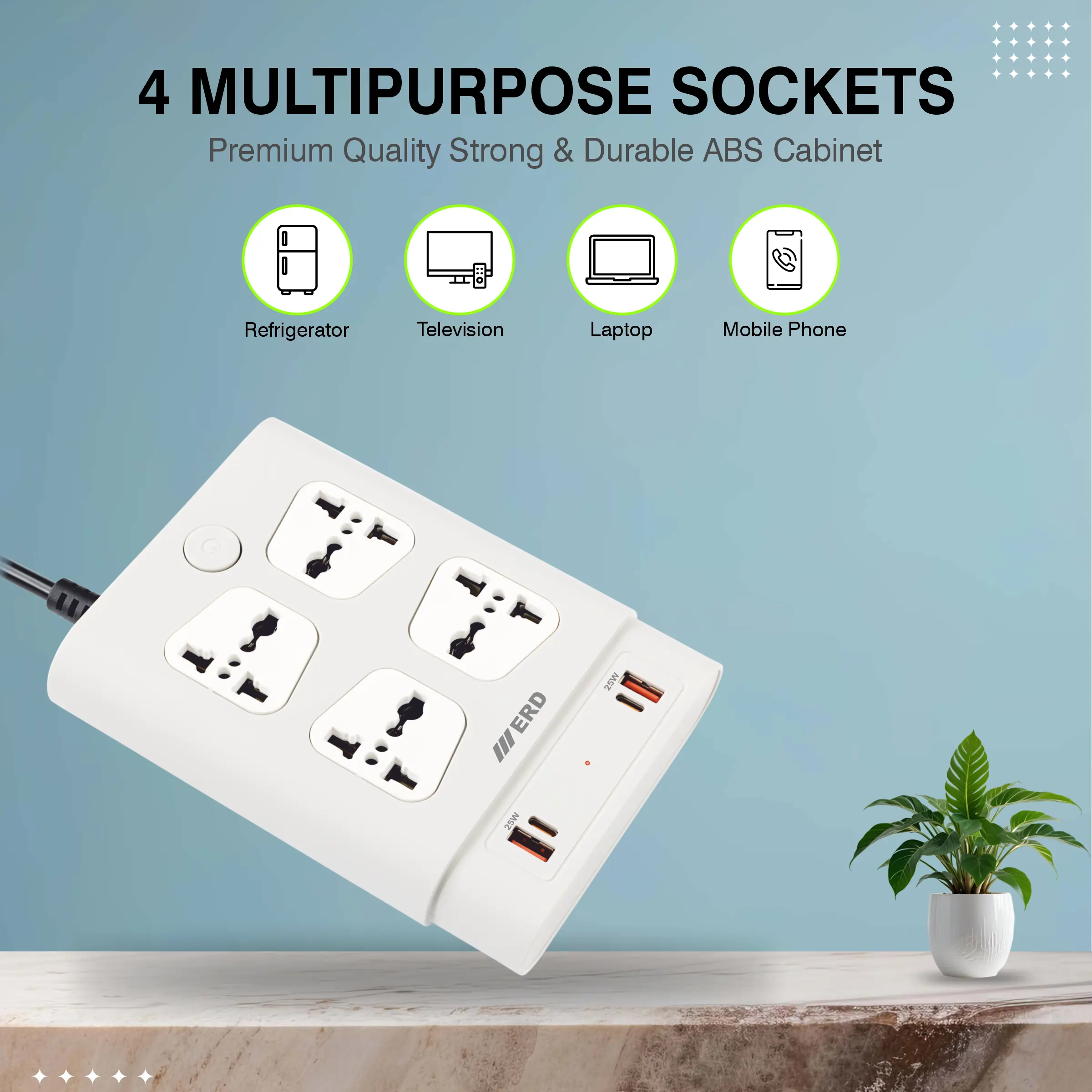 ERD POWER STRIP EXTENSION EB-44 - Image 3