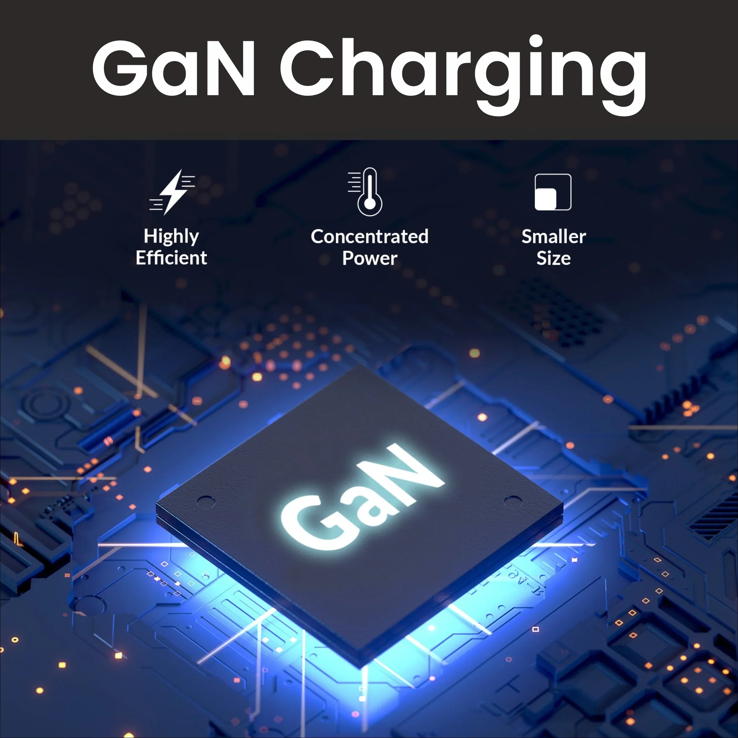 ERD TC-161 USB-A GaN Charger With USB-C Cable, 45W - Image 7