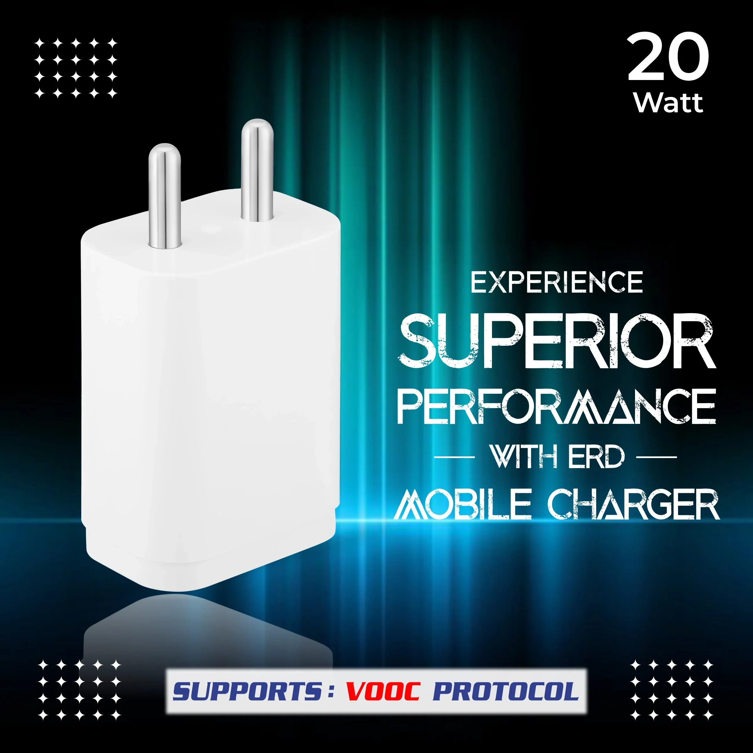 ERD TC-221 USB-A DOCK QC CHARGER WHT 20W - Image 5