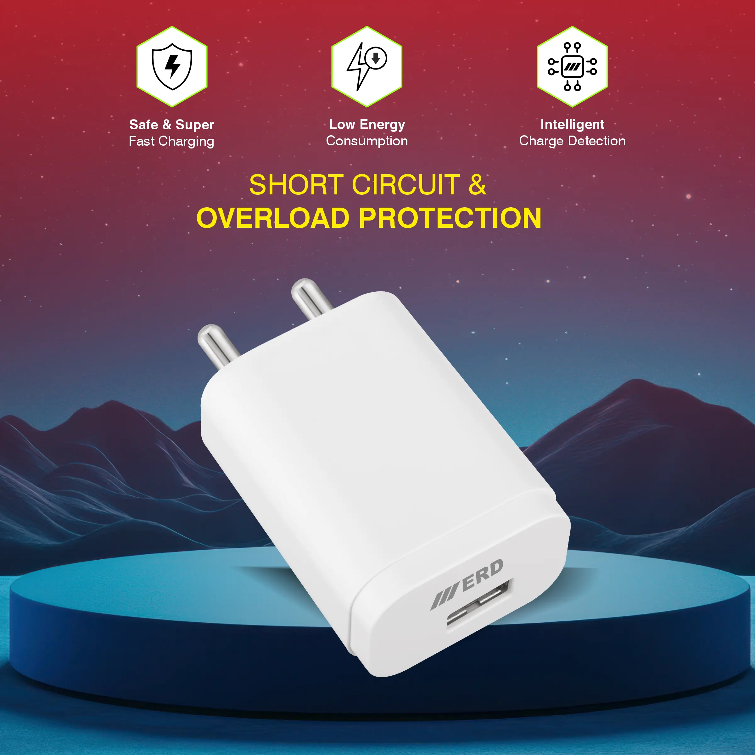 ERD TC-223 USB-A VOOC CHARGER 33W - Image 6