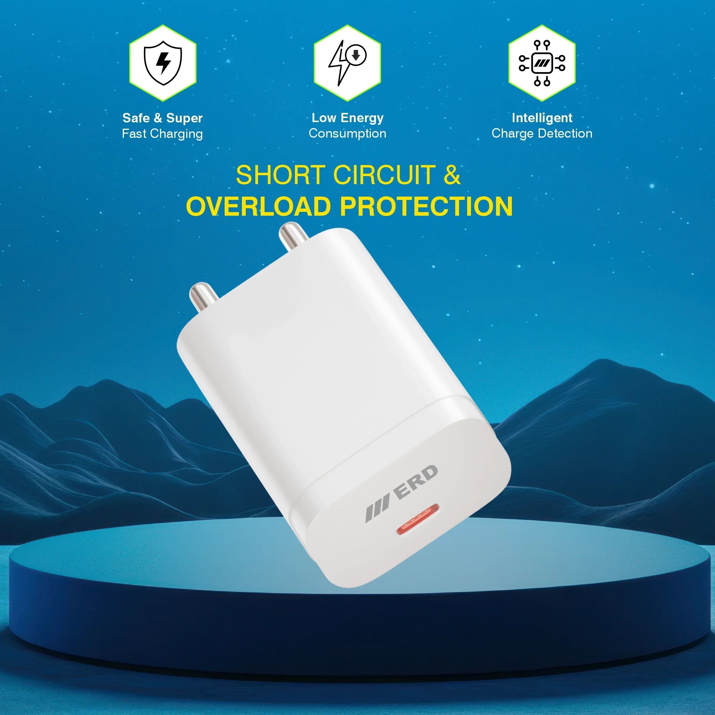 ERD TC-231 USB-C DOCK PD CHARGER WHT 20W - Image 6