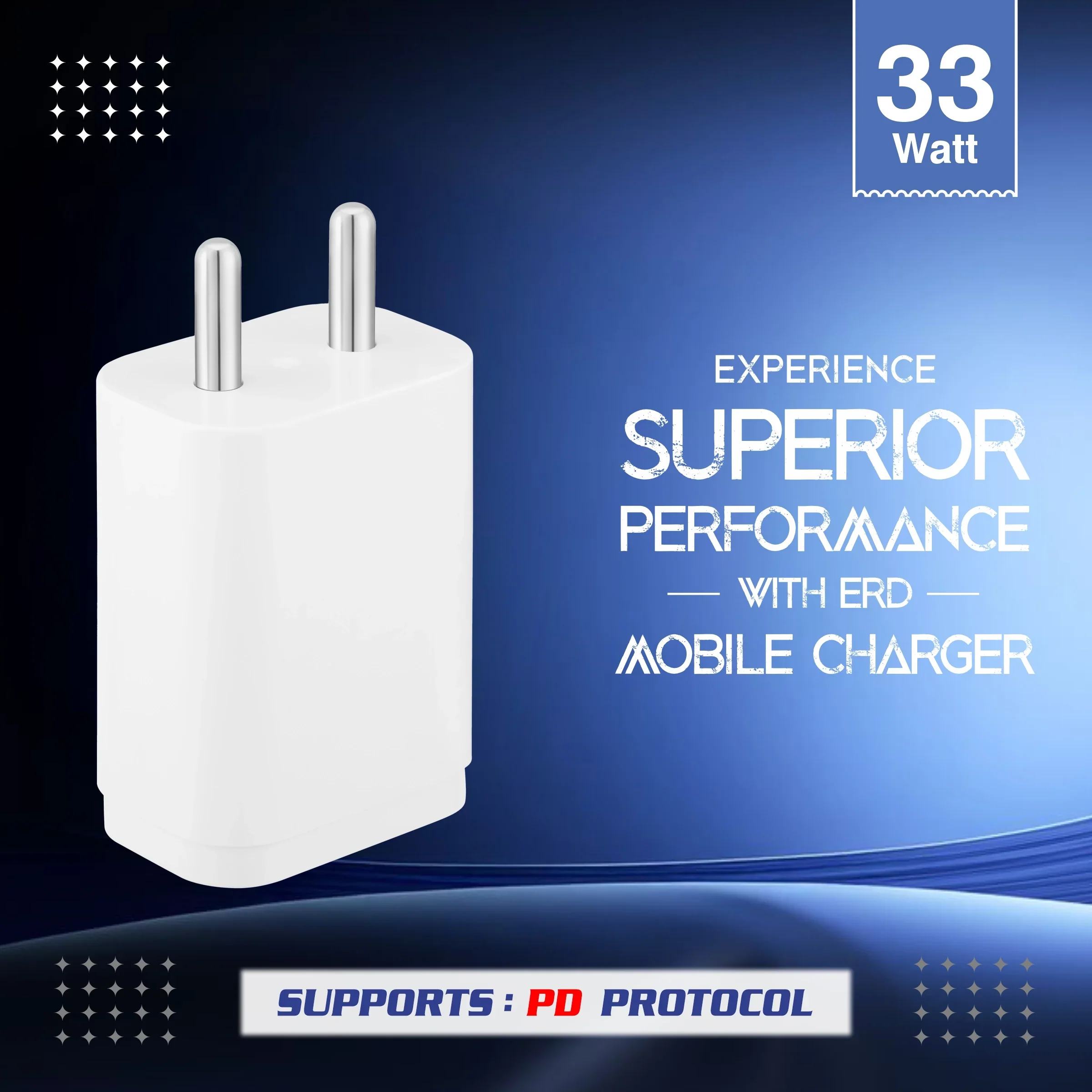 ERD TC-233 USB-C DOCK PD CHARGER WHT 33W - Image 5