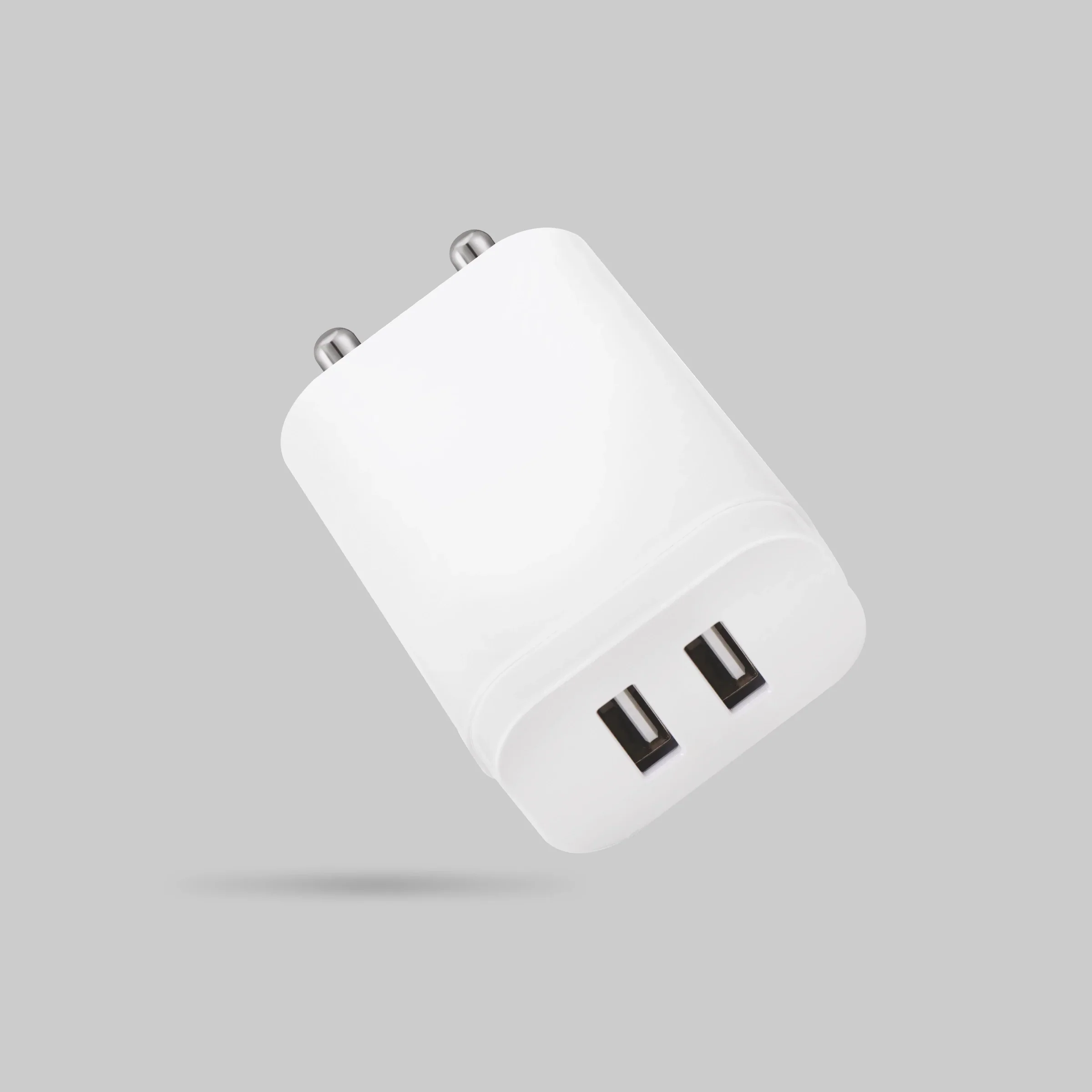 ERD TC-274 USB-A DUAL CHARGER WHT 20W - Image 2