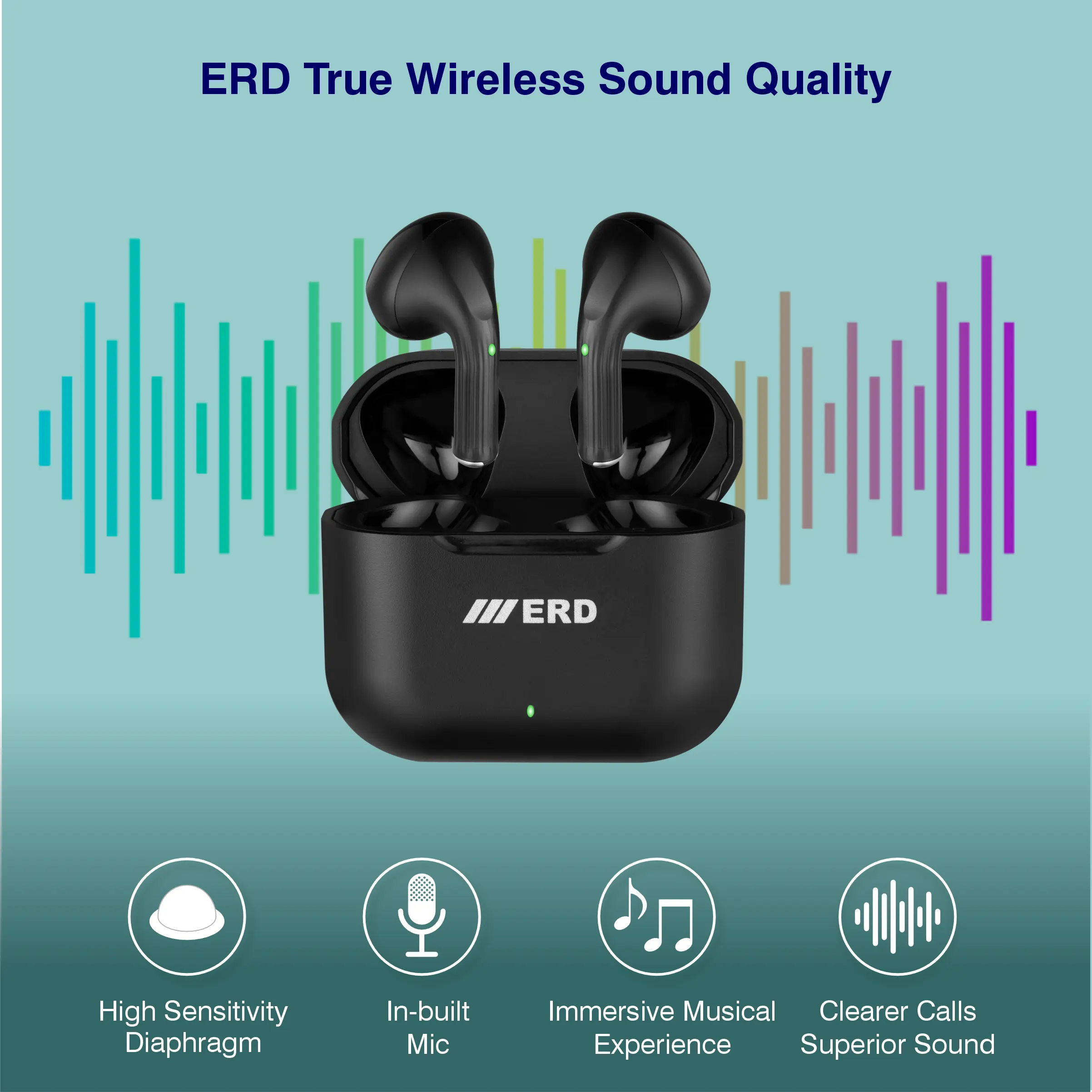ERD TWS-120 Wireless Earbuds - Image 6