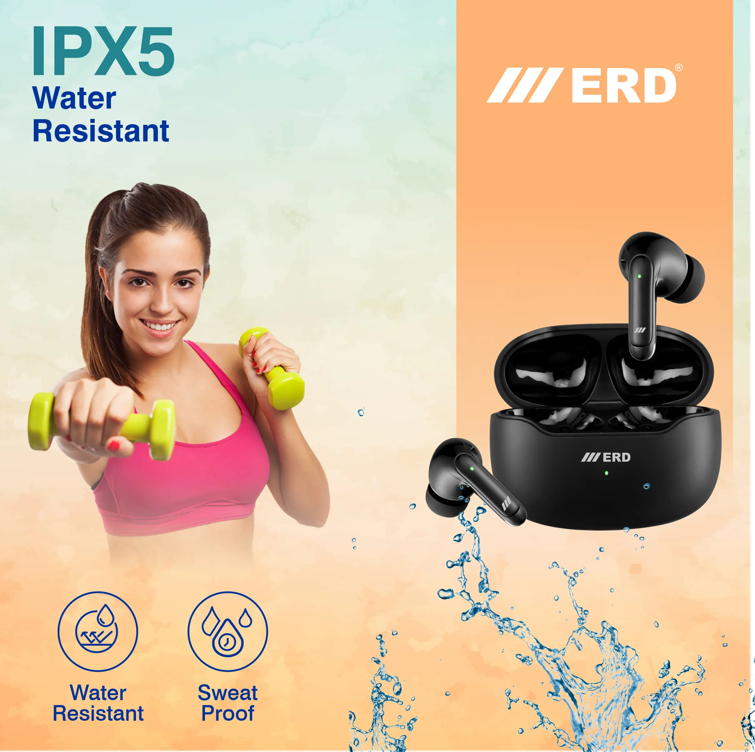 ERD TWS-150 Wireless Earbuds - Image 6