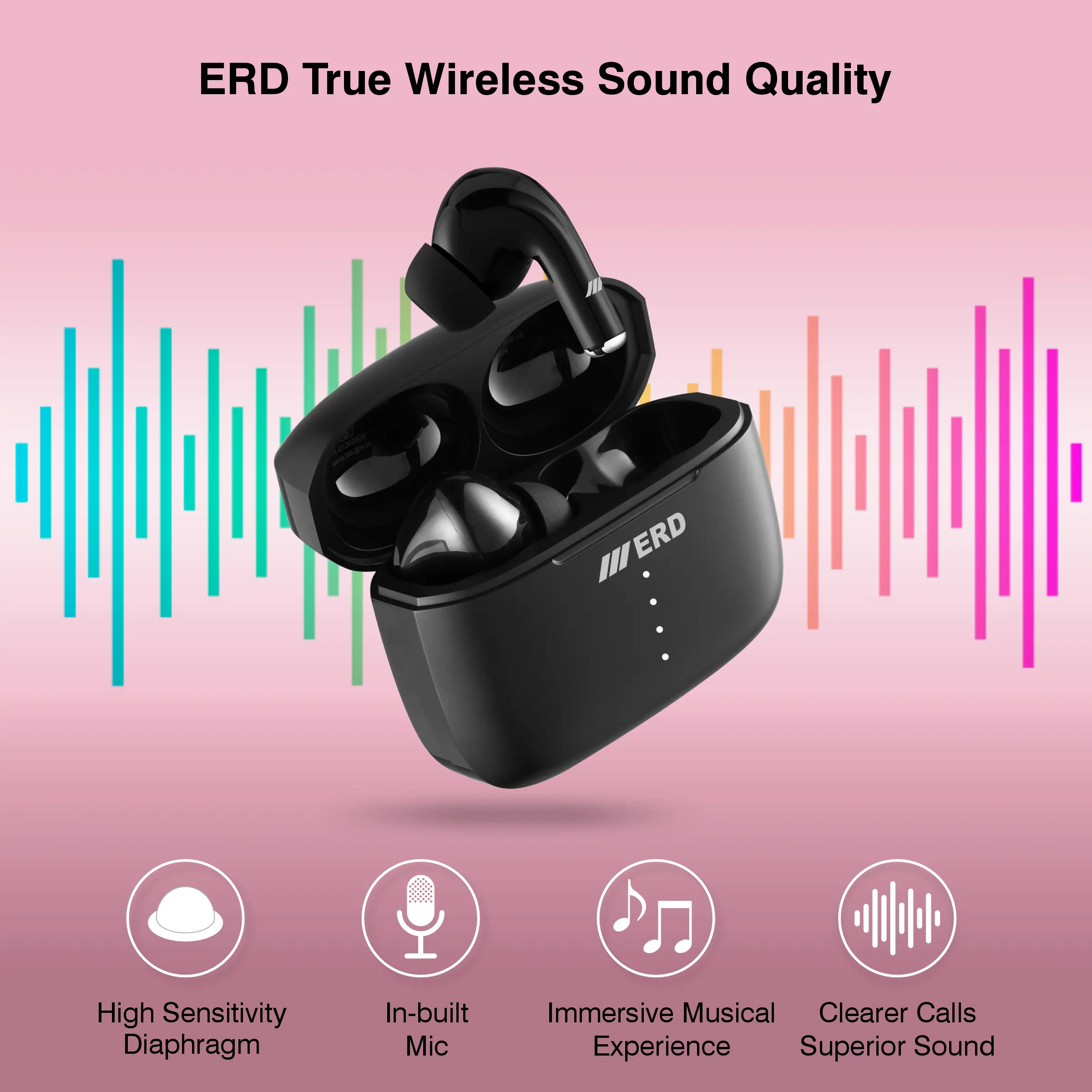 ERD TWS-18 Wireless Earbuds - Image 12