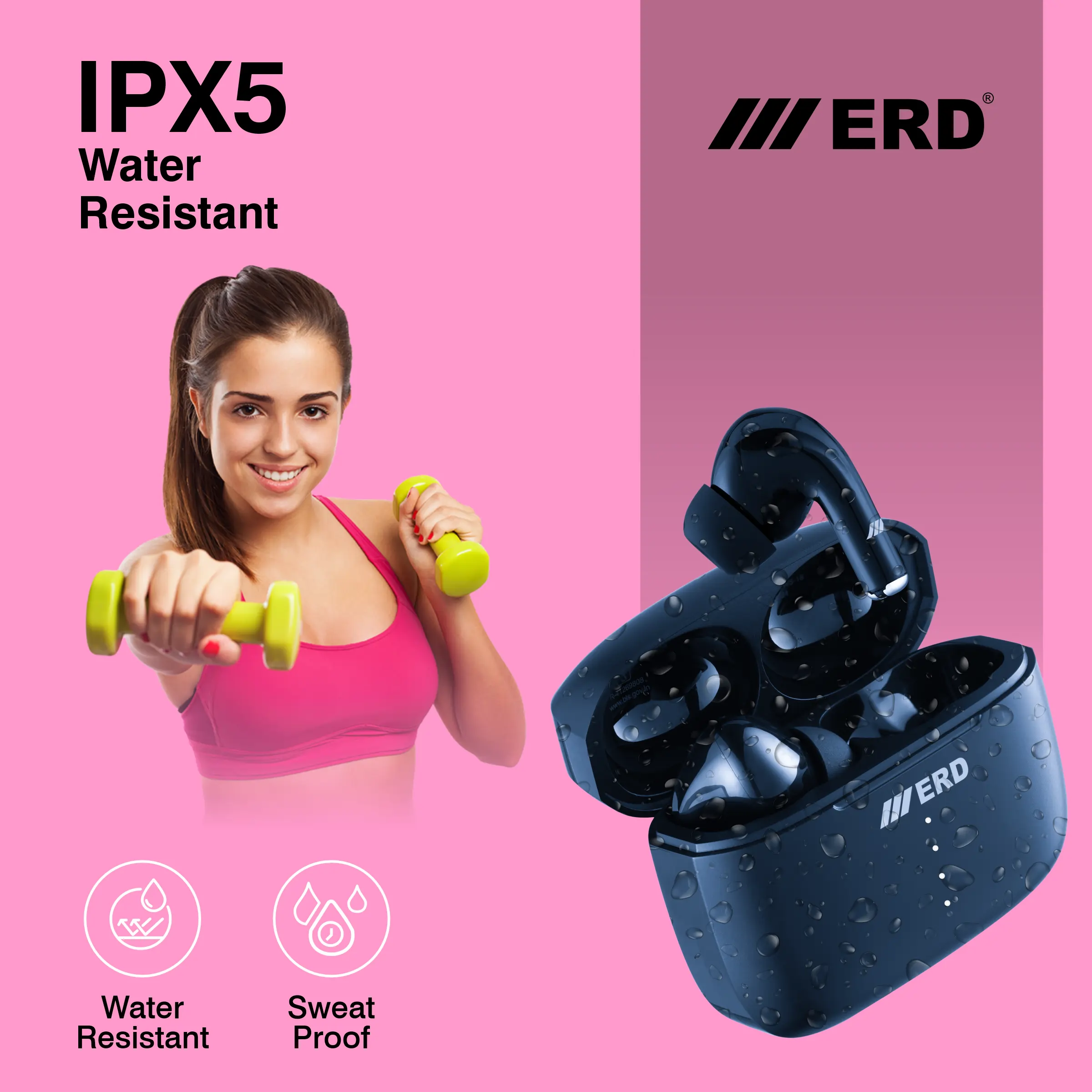ERD TWS-18 Wireless Earbuds - Image 18