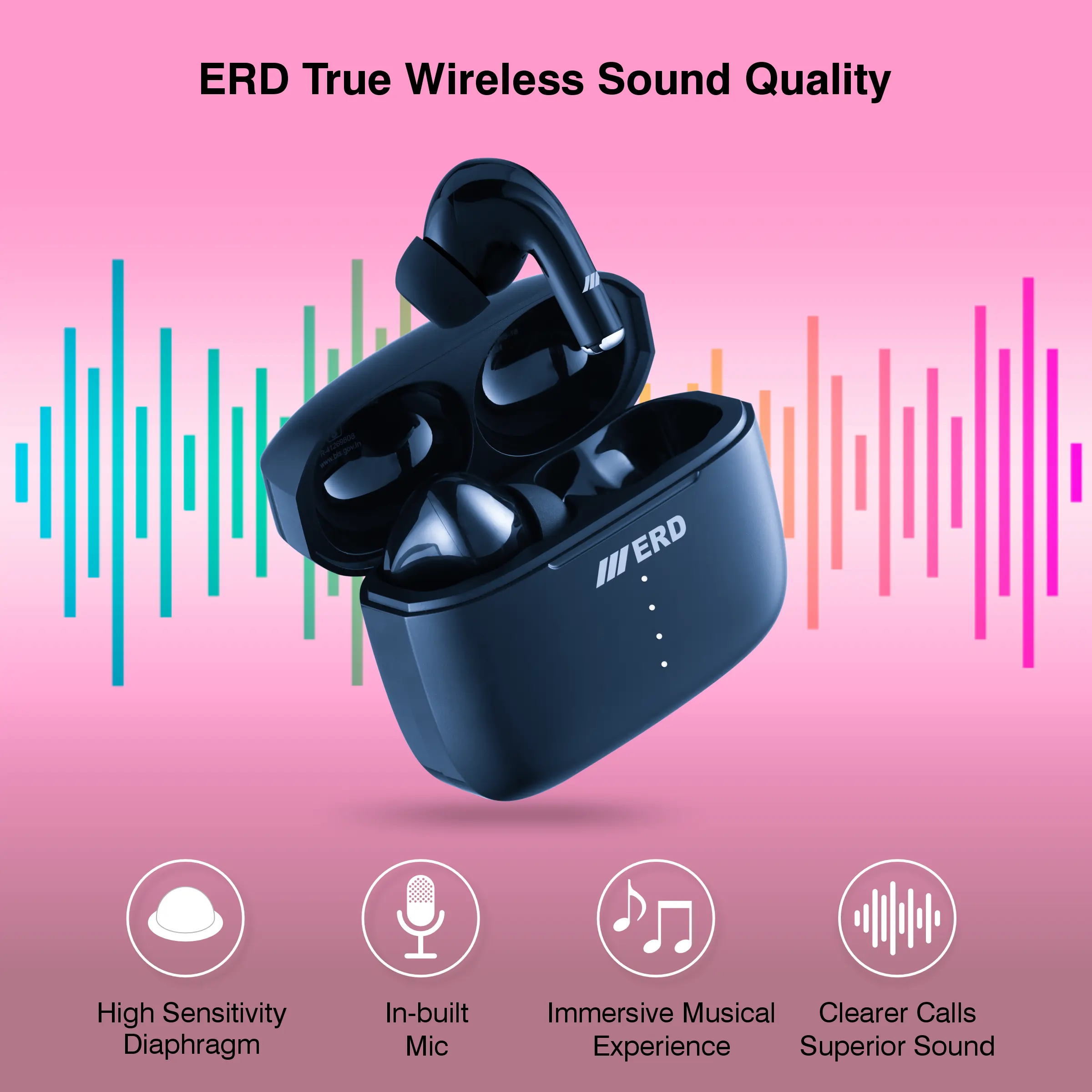 ERD TWS-18 Wireless Earbuds - Image 19