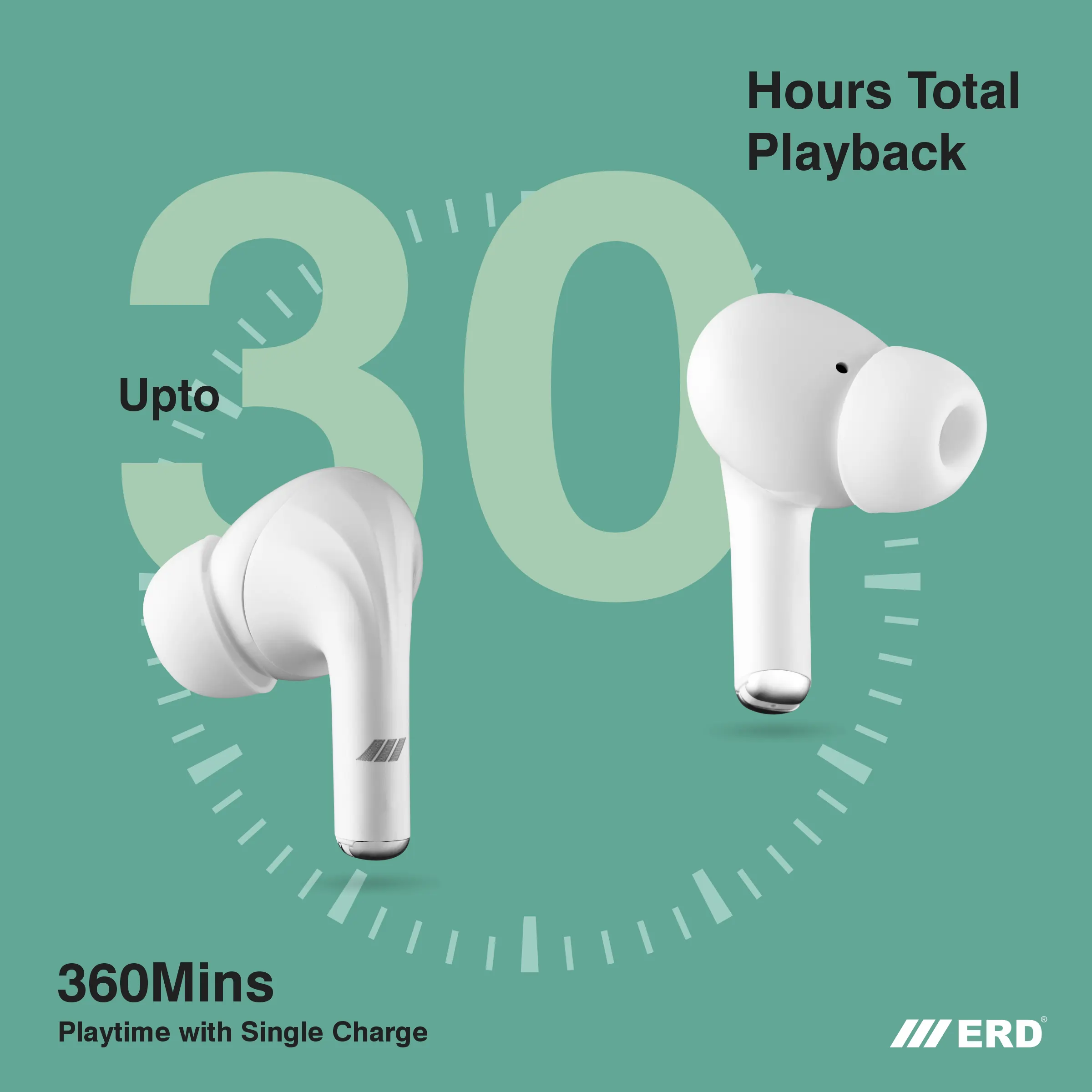 ERD TWS-18 Wireless Earbuds - Image 3