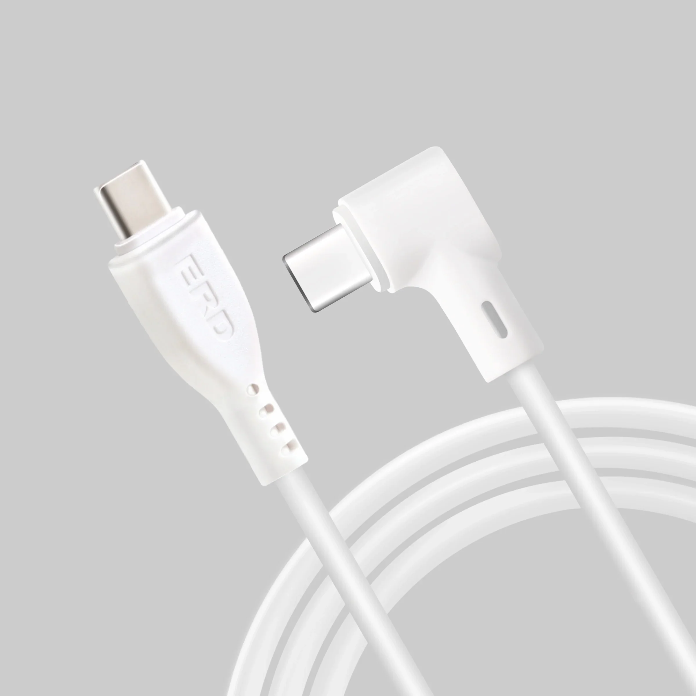 ERD UC-122 USB-C To C L-Shape Data Cable-65W