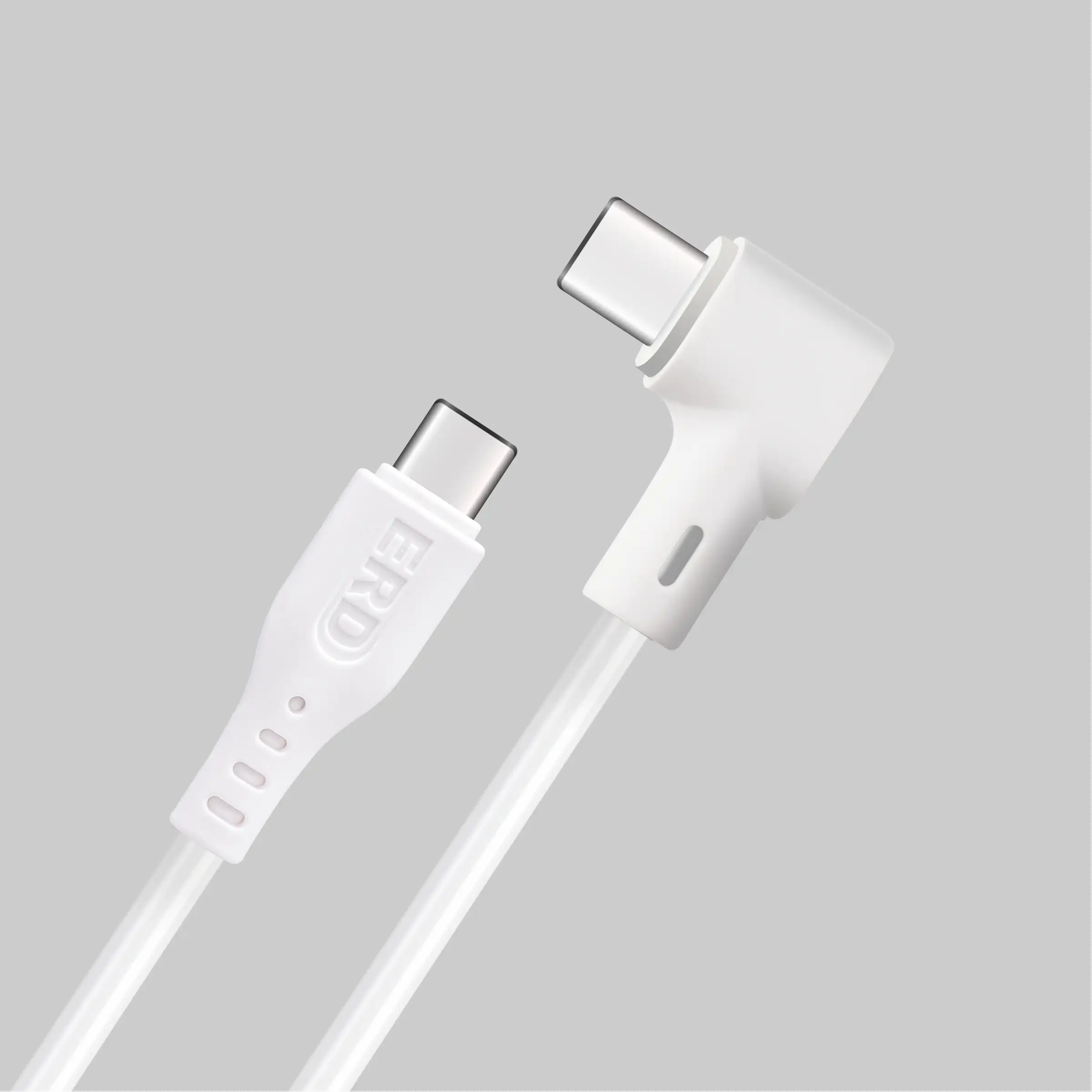 ERD UC-122 USB-C To C L-Shape Data Cable-65W - Image 2