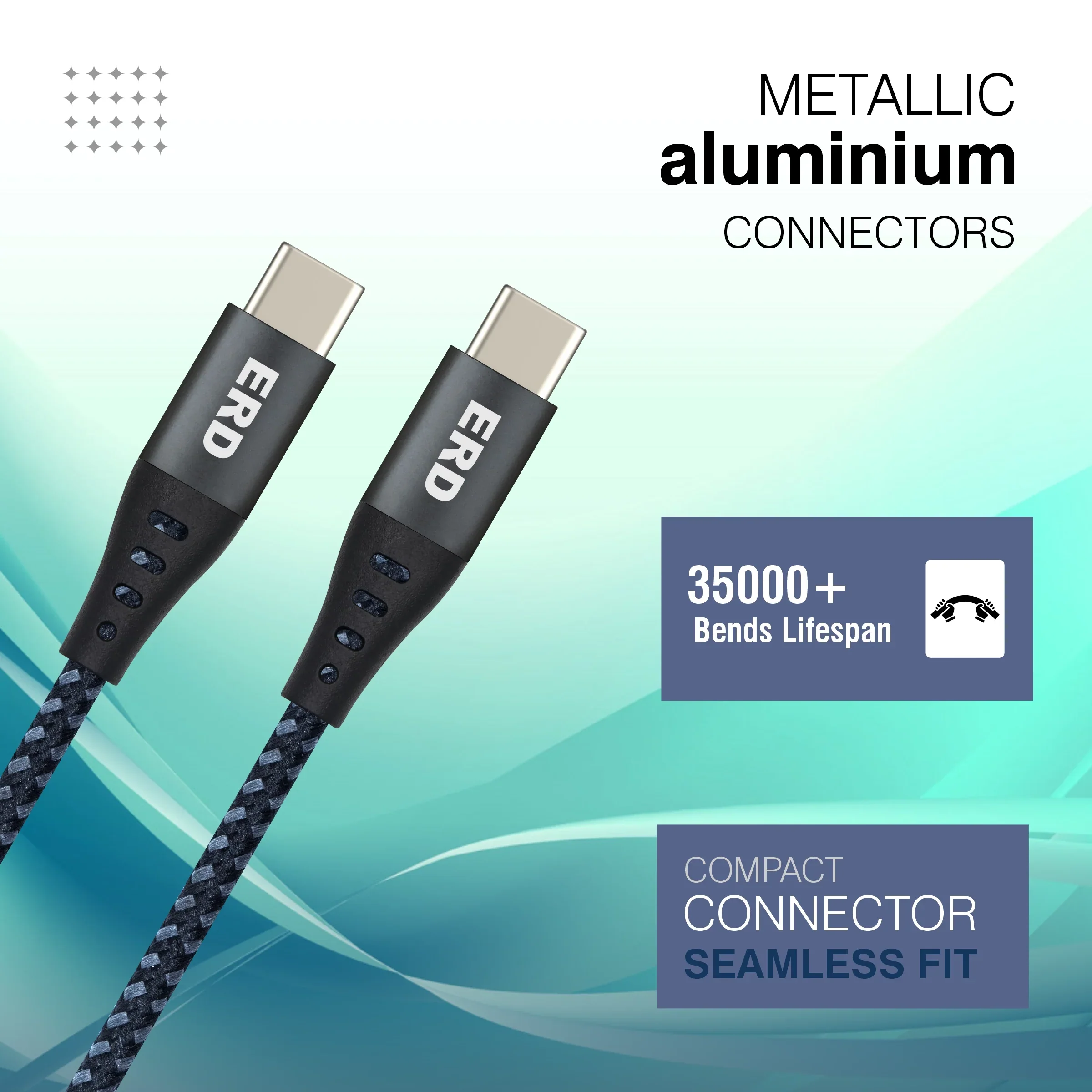 ERD UC-336 USB-C TO C CABLE BMG IP15 60W - Image 5
