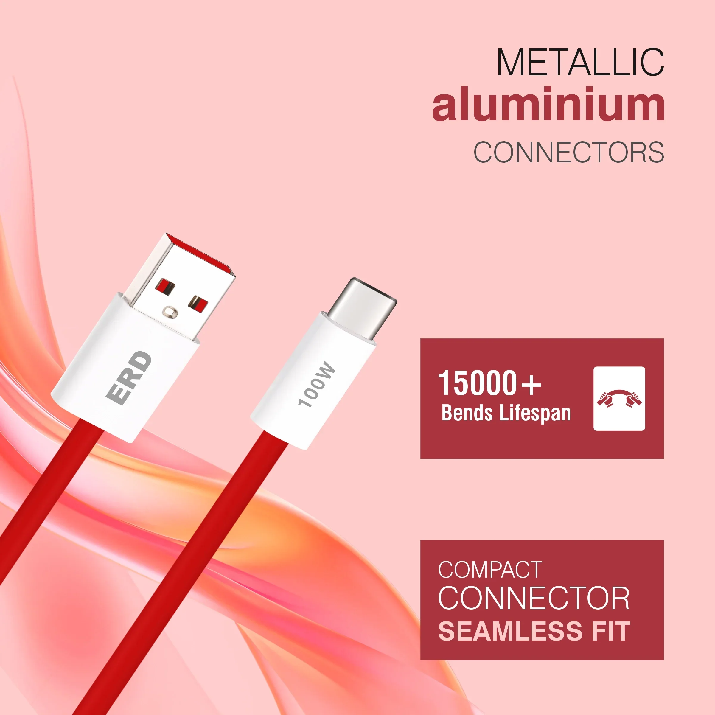 ERD UC-366 USB-A TO C DATA PPR 100W - Image 4