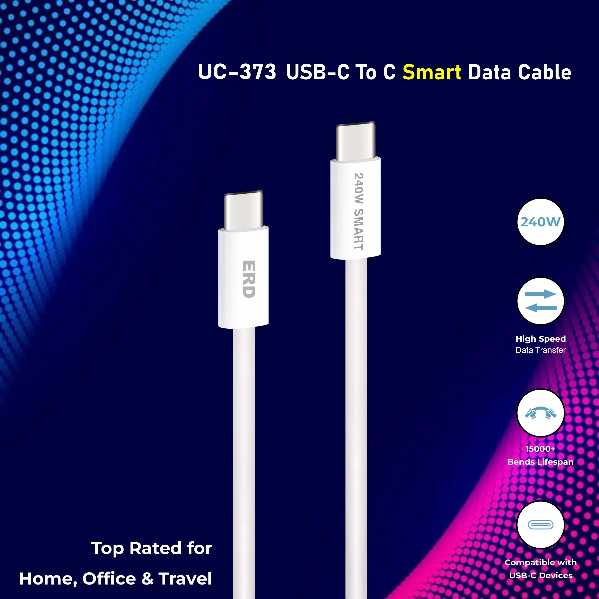ERD UC-373 USB-C TO C SMART PPW 240W M2 - Image 4