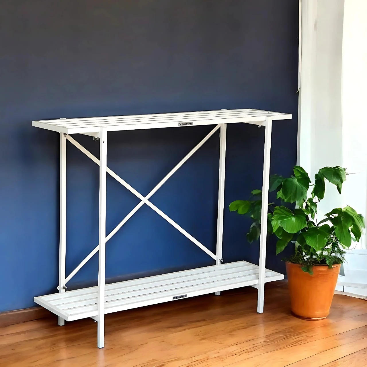 Eric Metal Plant Stand – Sturdy, Powder-Coated, Multipurpose - Image 2