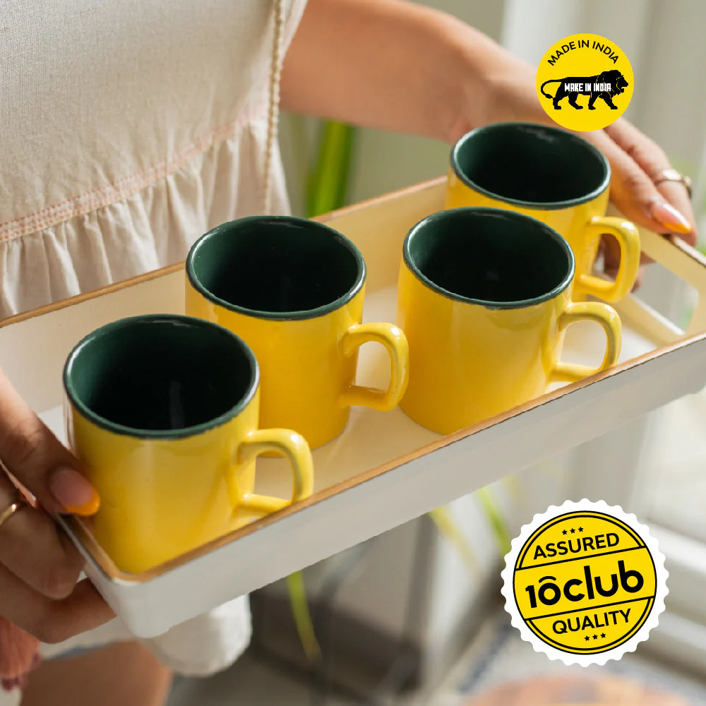 Espresso Ceramic Cup | Set Of 4 - Image 10