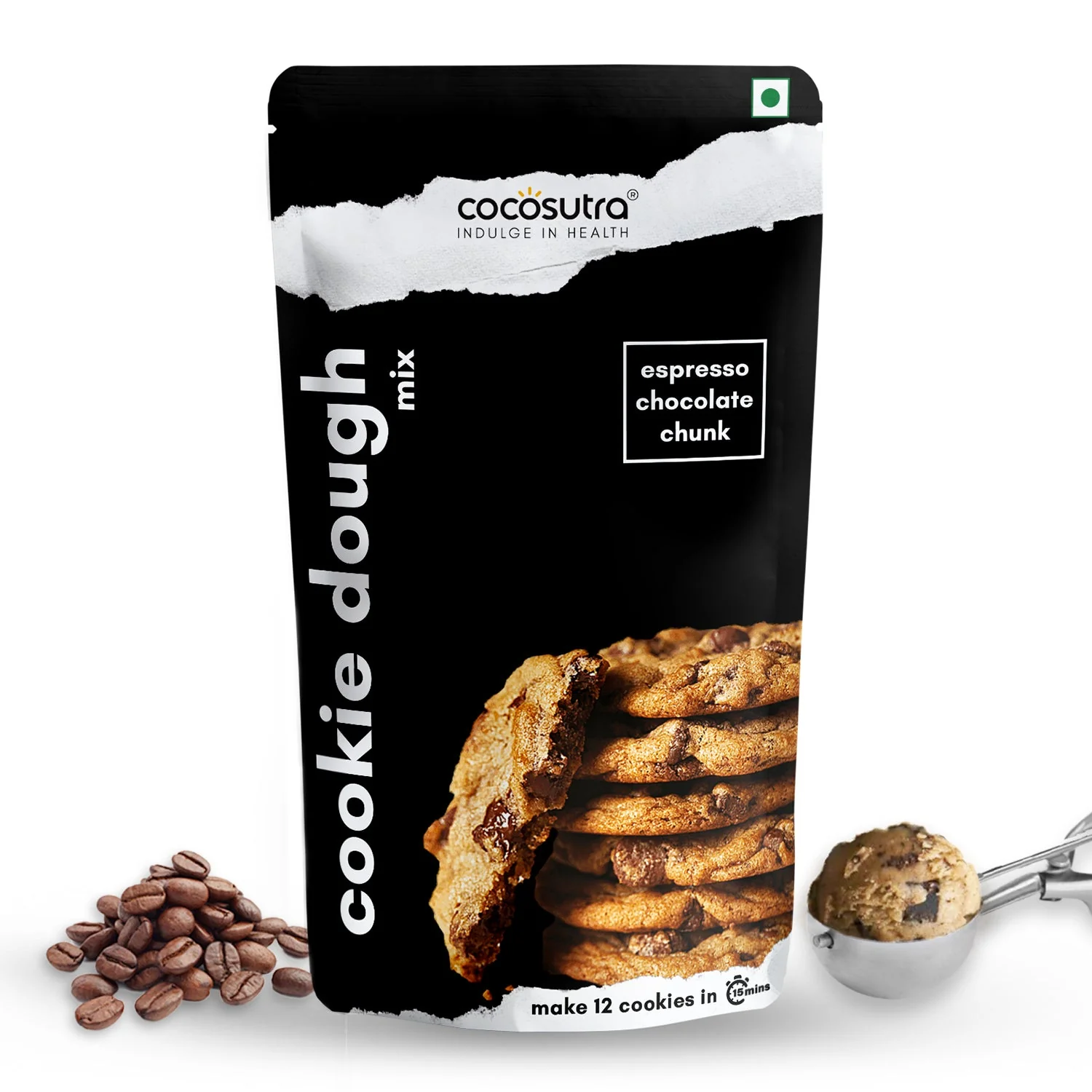 Espresso Chocolate Chunk Cookie Dough Mix | 220 g - Image 5