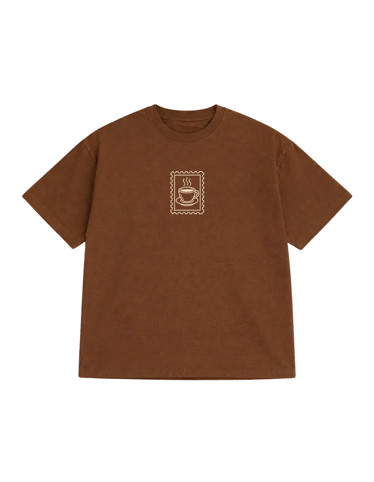 Espresso Coffee Oversize T-Shirt - Image 3