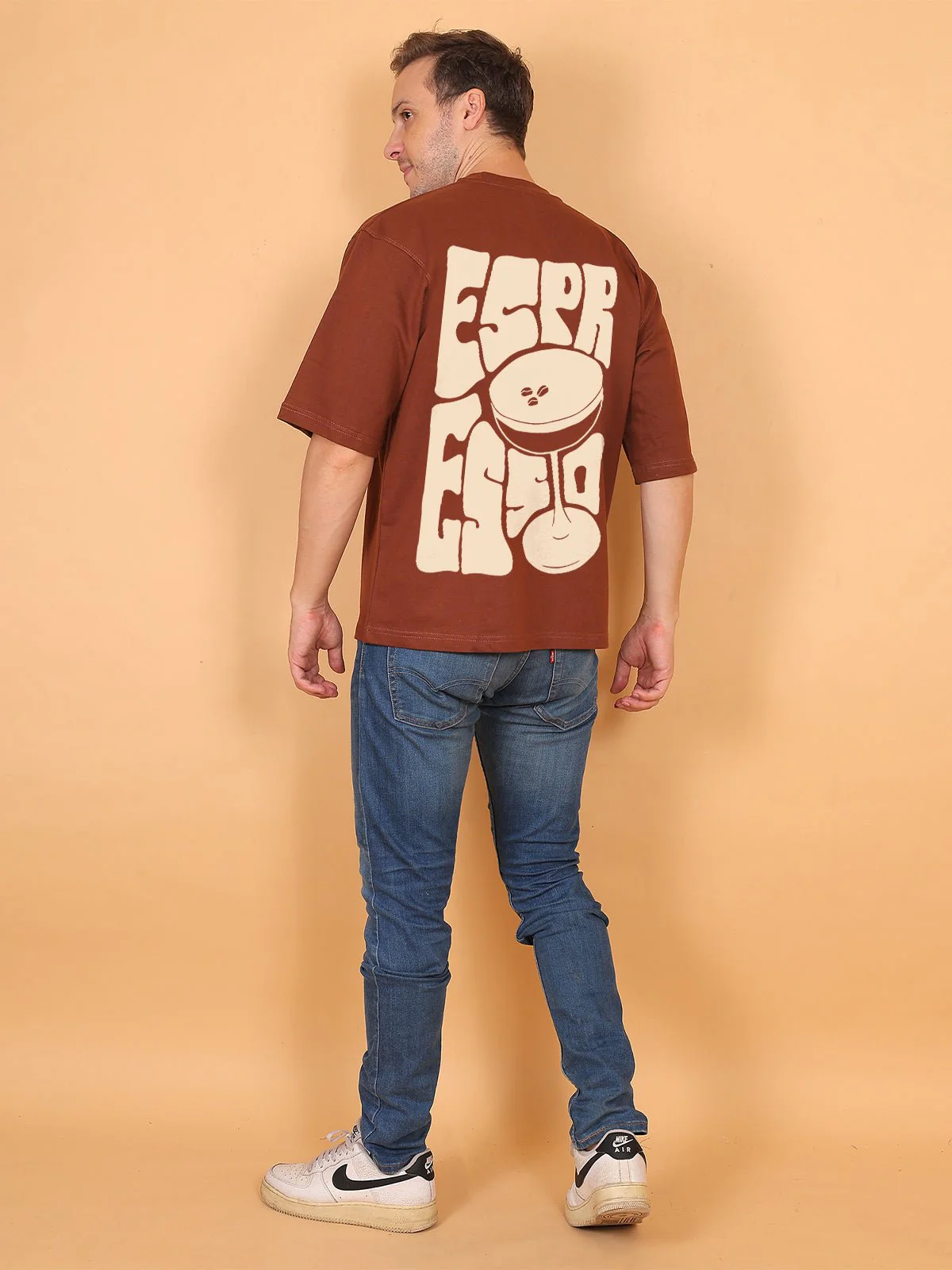 Espresso Coffee Oversize T-Shirt - Image 5