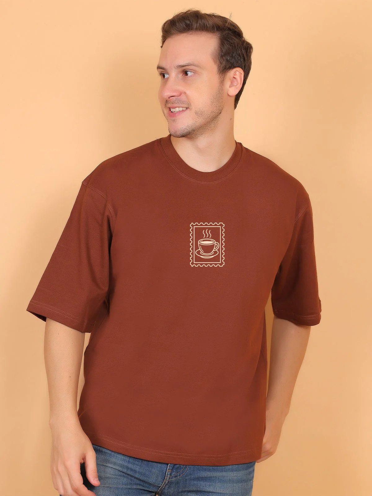 Espresso Coffee Oversize T-Shirt - Image 6