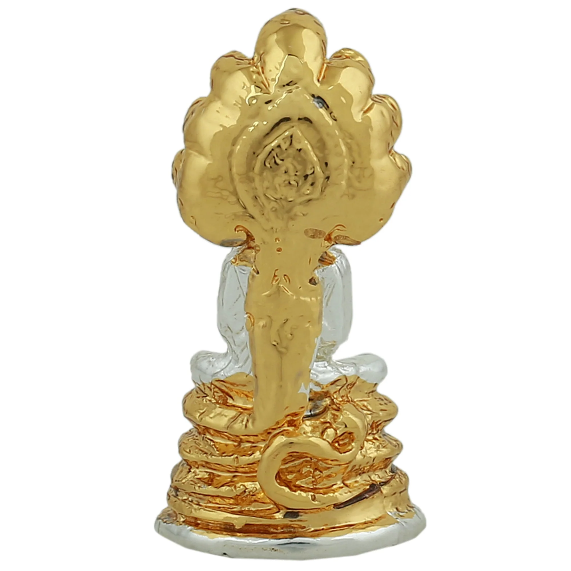 Estele Gold Plated Decorative Lord Buddha Idol - Image 6