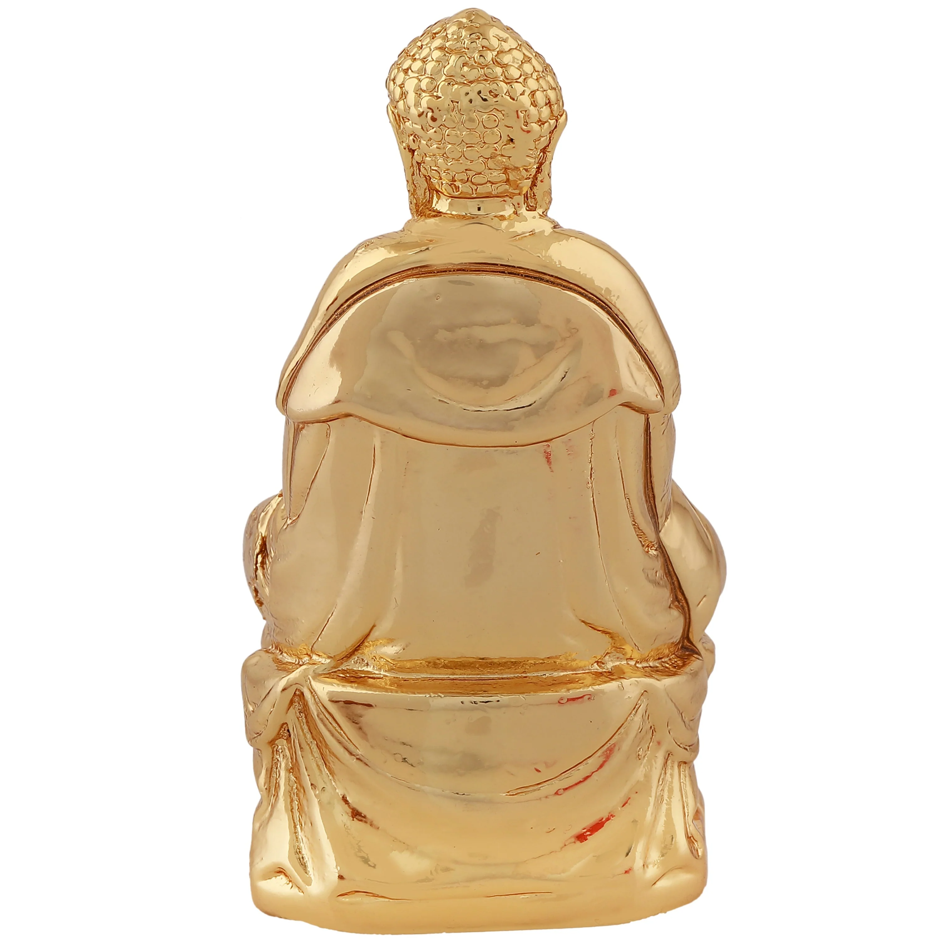 Estele Gold Plated Decorative Meditating Gautam Buddha Idol - Image 6