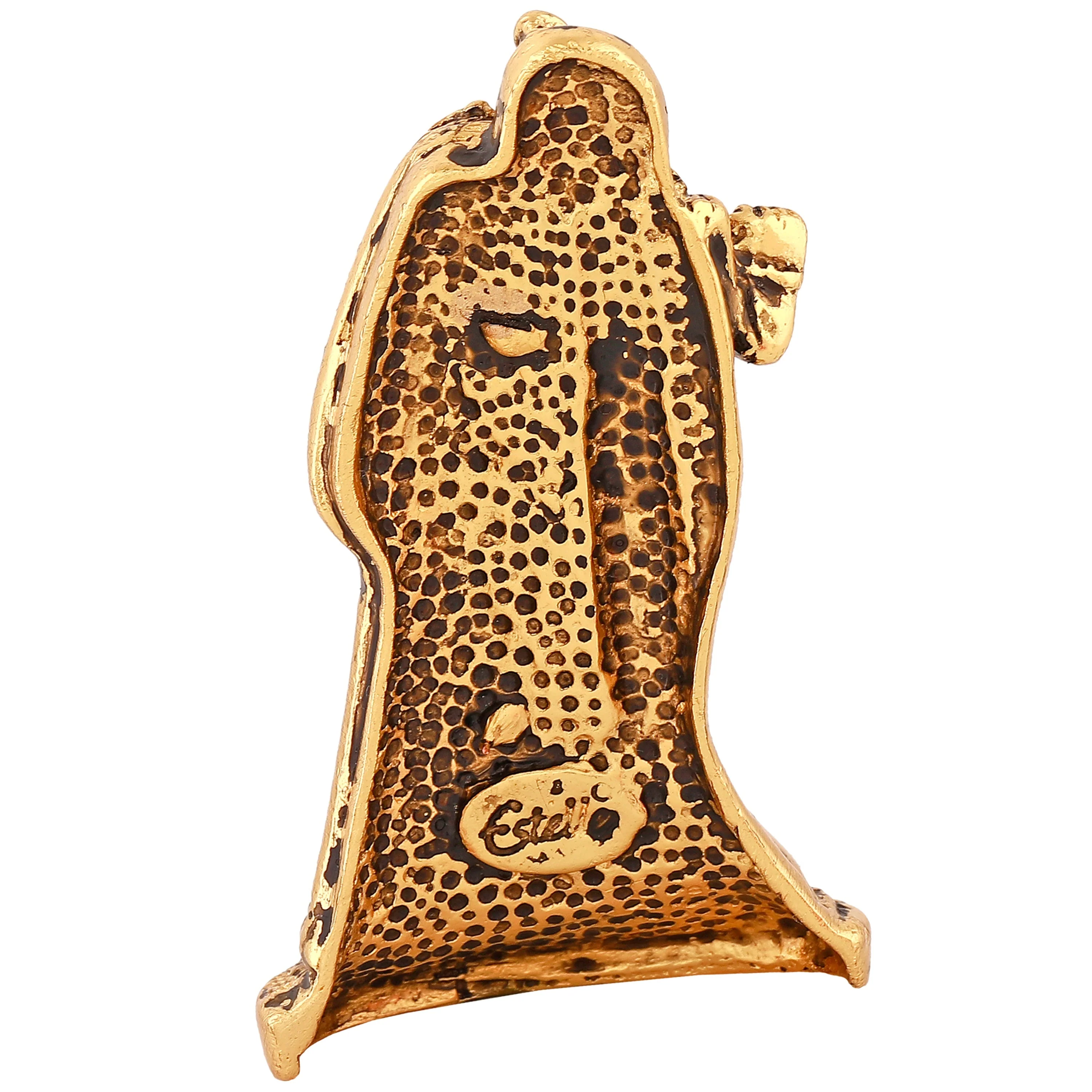 Estele Gold Plated Devotional Shree Radha Krishna Idol - Image 6