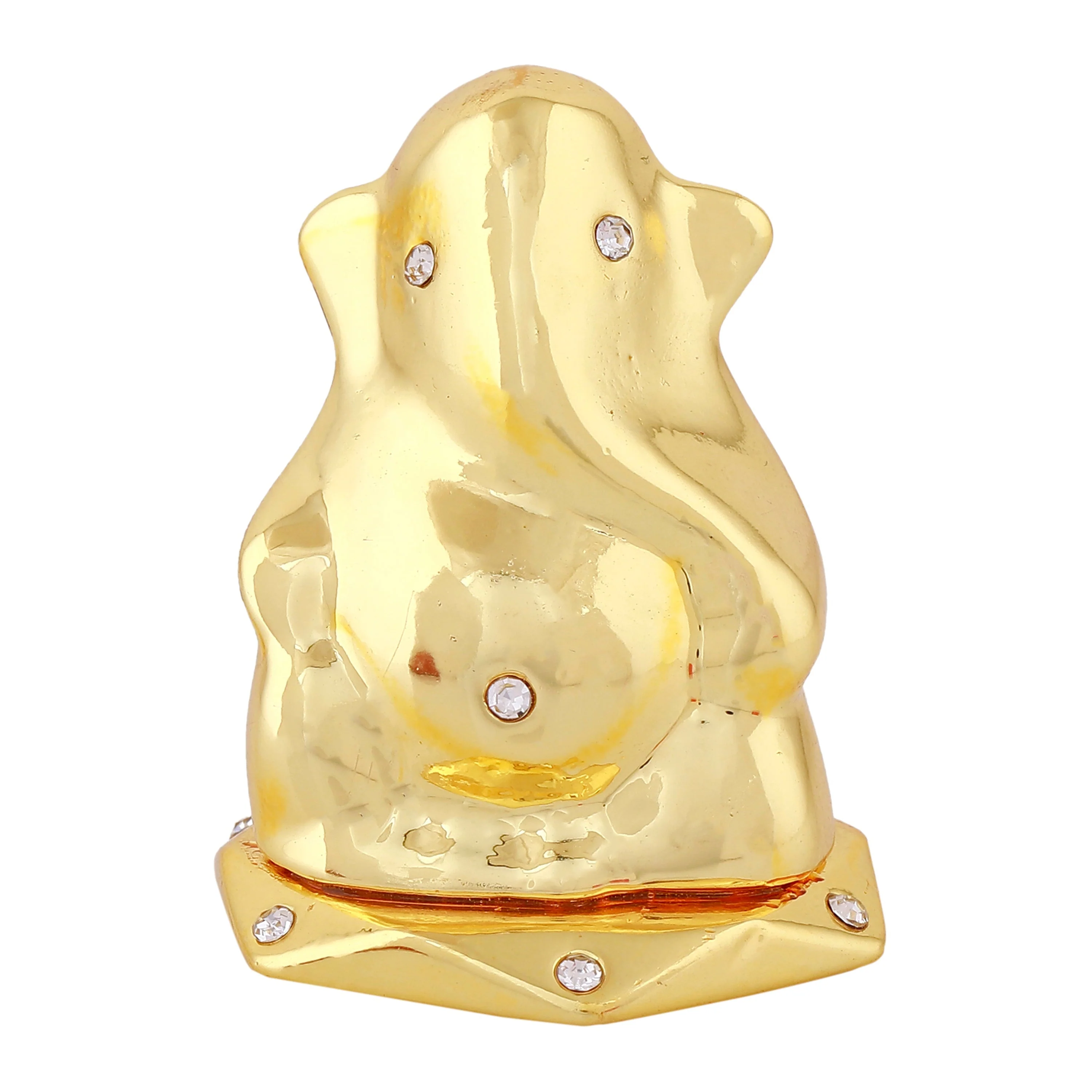 Estele Gold Plated Divine Ganesh Idol - Image 2