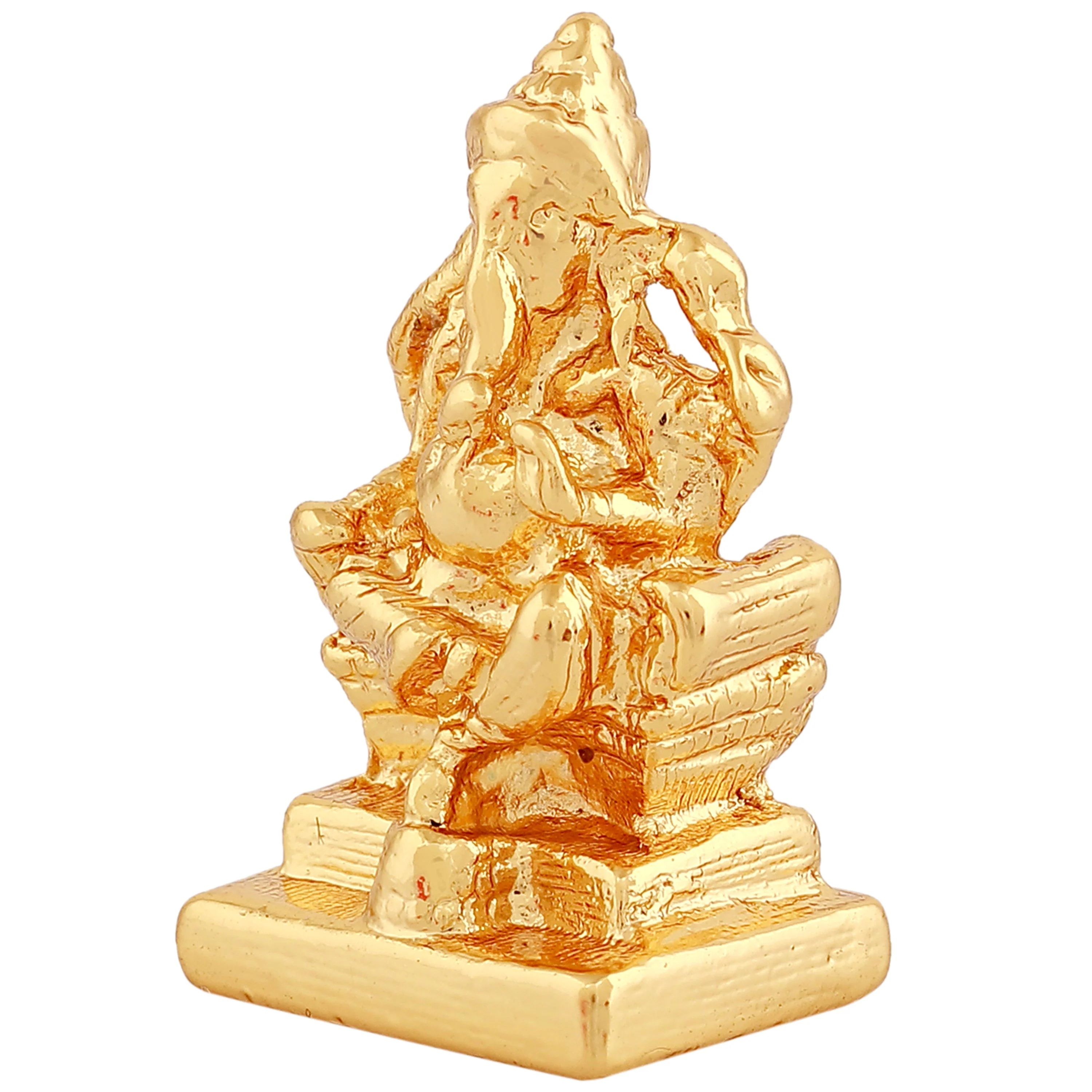 Estele Gold Plated Divine Ganesh Idol - Image 4