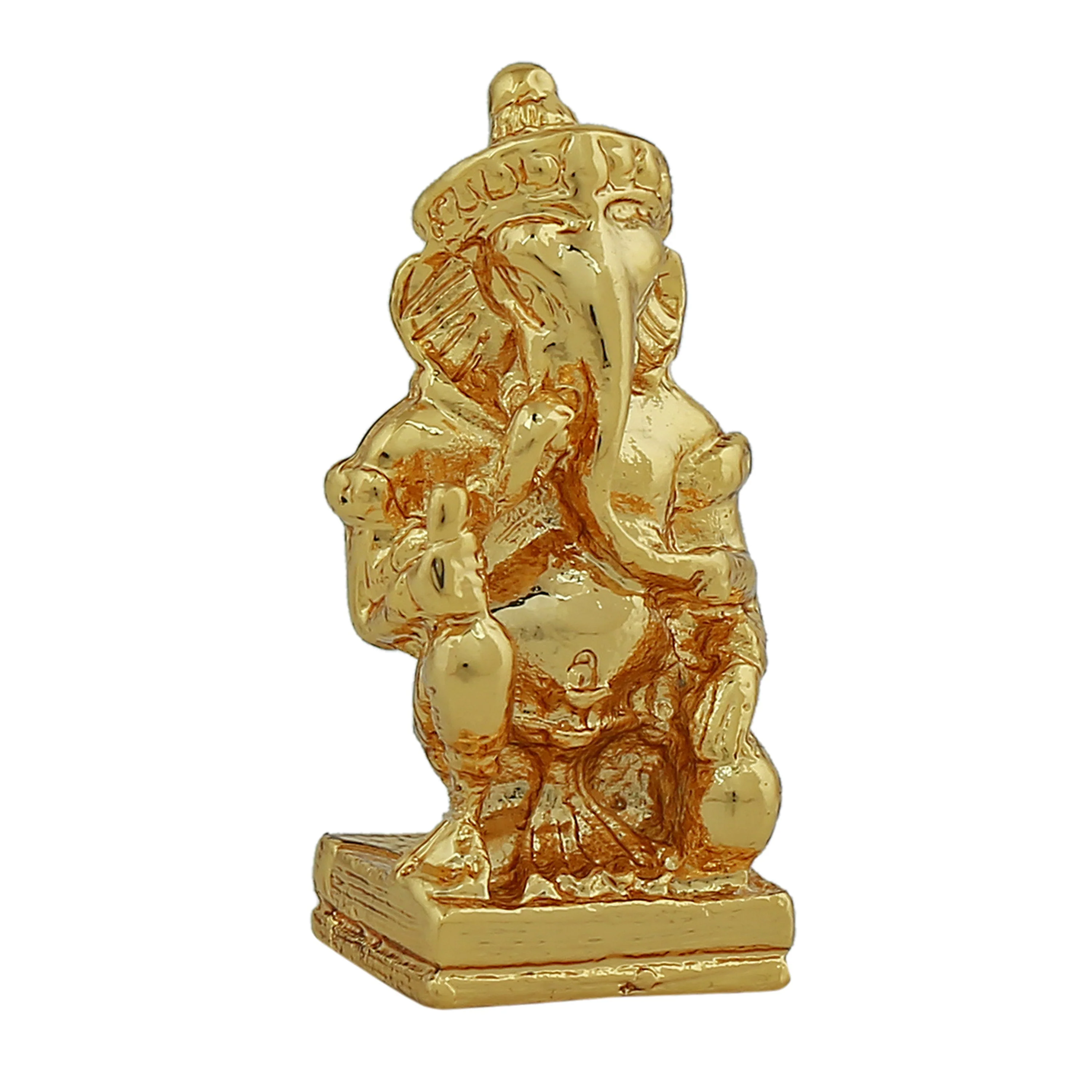 Estele Gold Plated Divine Ganesh Idol - Image 3
