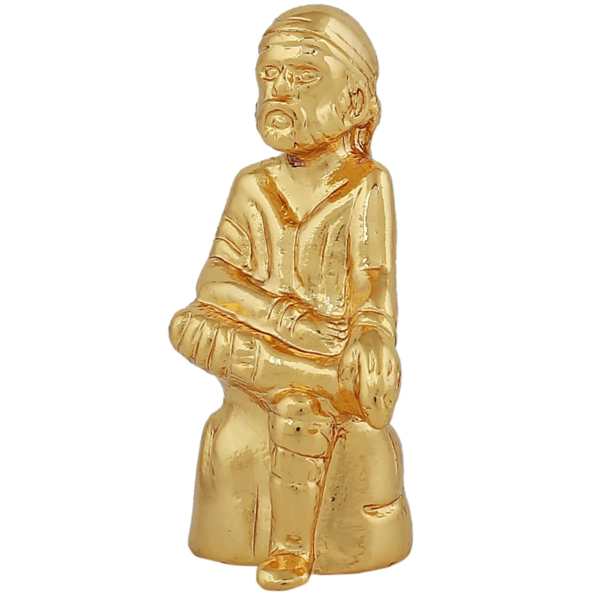 Estele Gold Plated Divine Lord Sai Baba Idol - Image 5