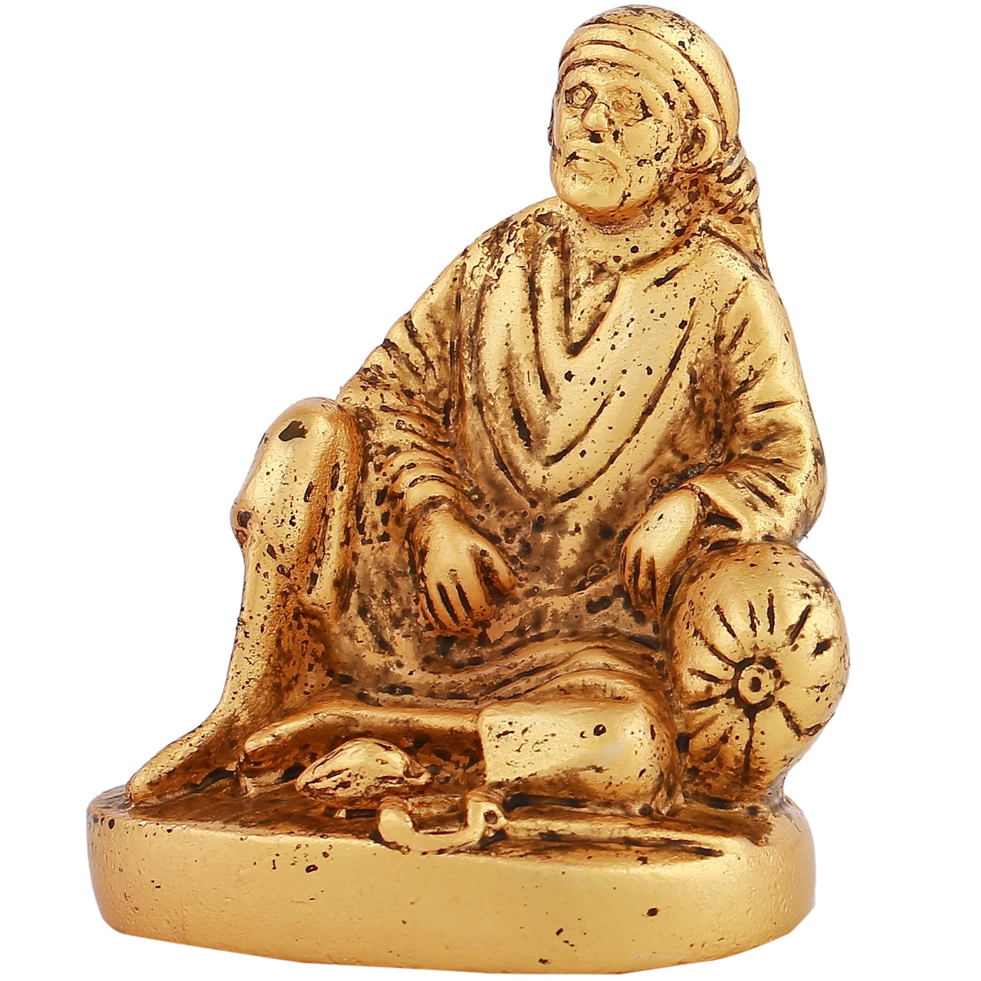 Estele Gold Plated Divine Lord Sai Baba Idol - Image 5