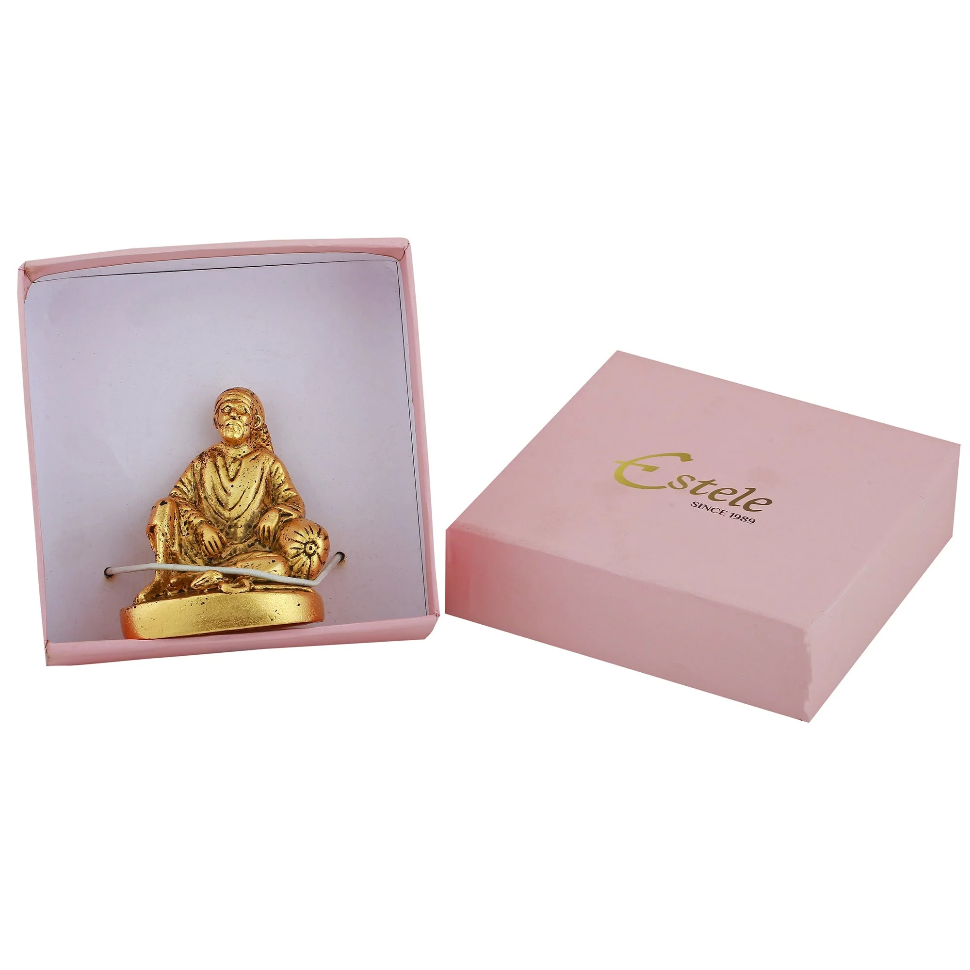 Estele Gold Plated Divine Lord Sai Baba Idol - Image 7