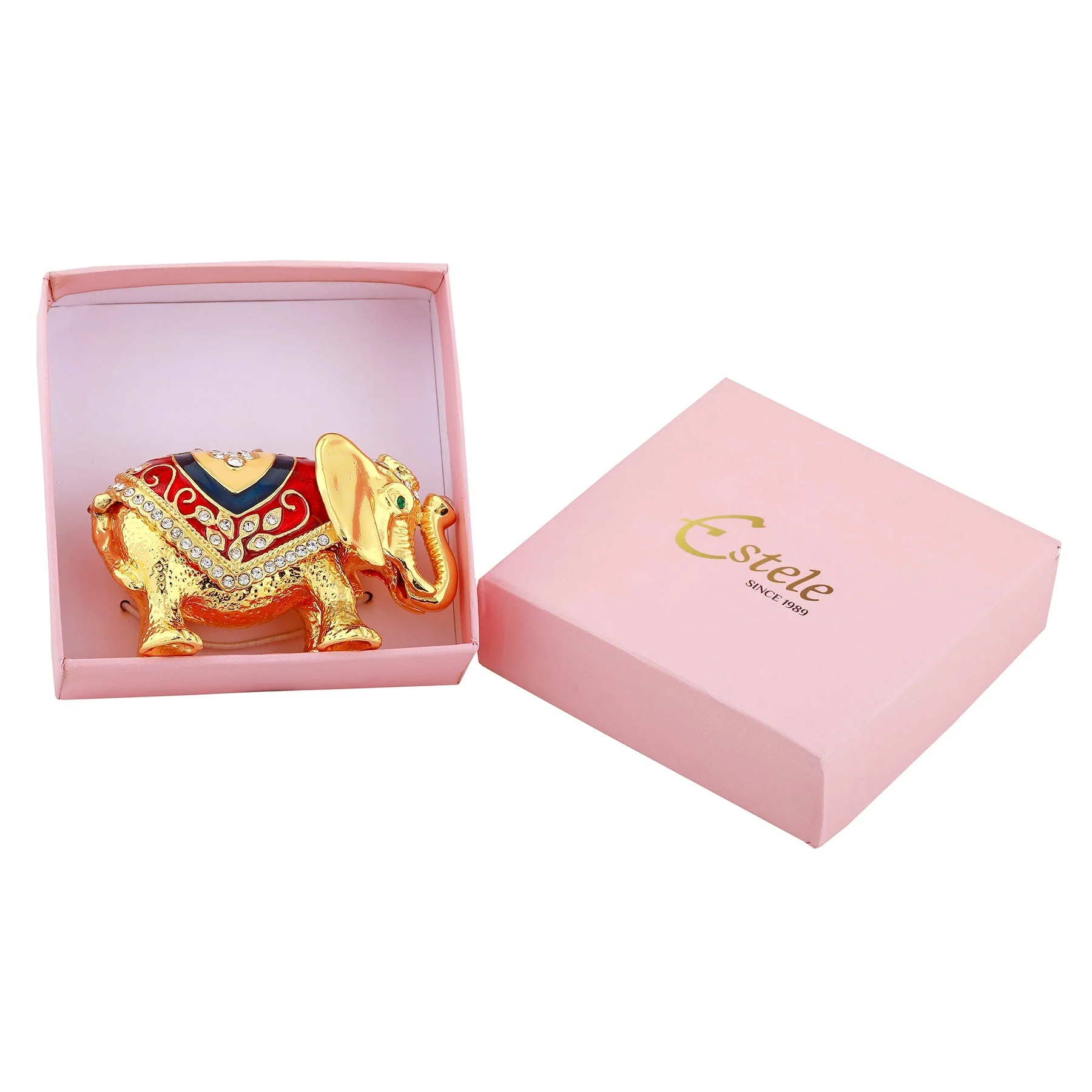 Estele Gold Plated Elephant Idol - Image 8