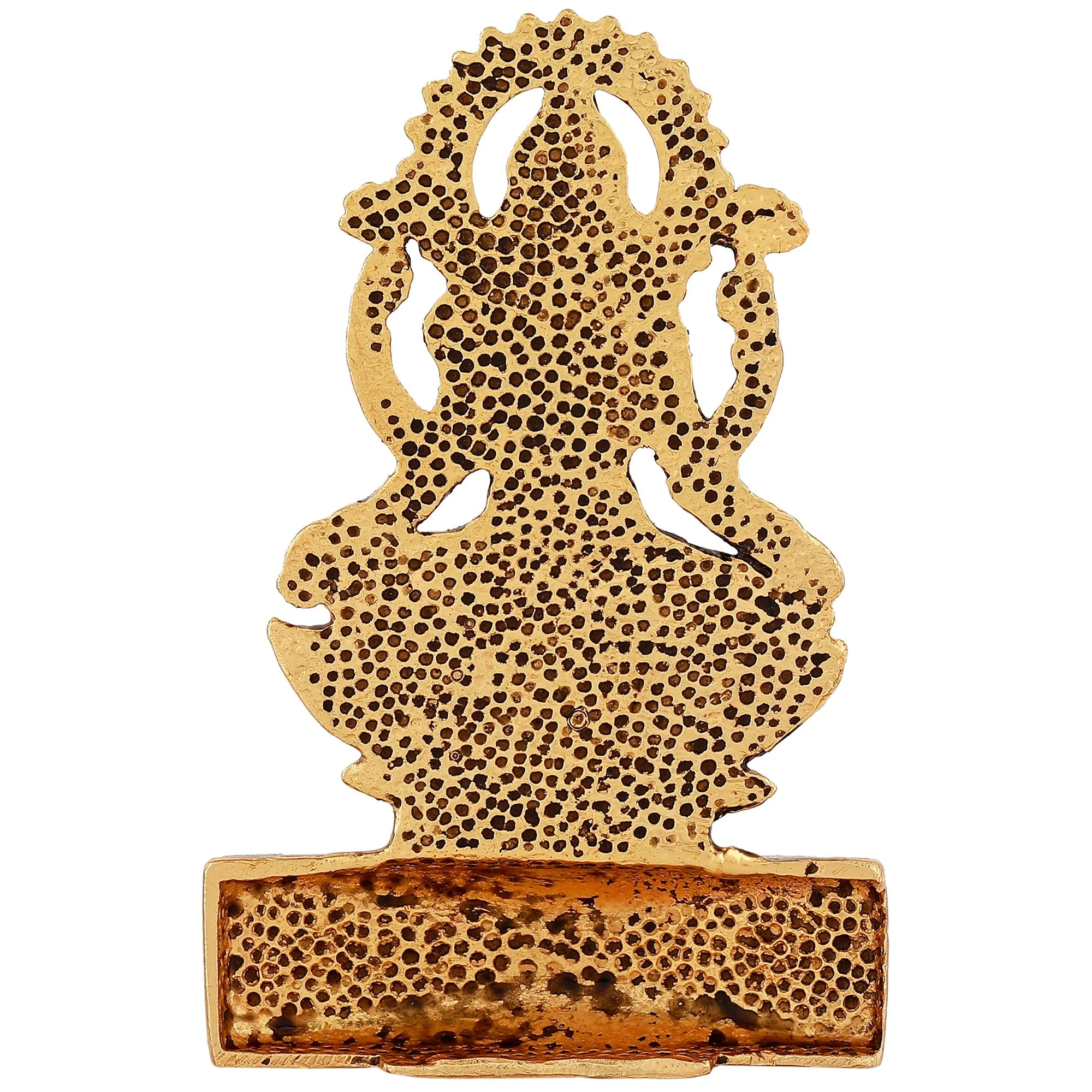 Estele Gold Plated Goddess Lakshmi Ji Idol - Image 6