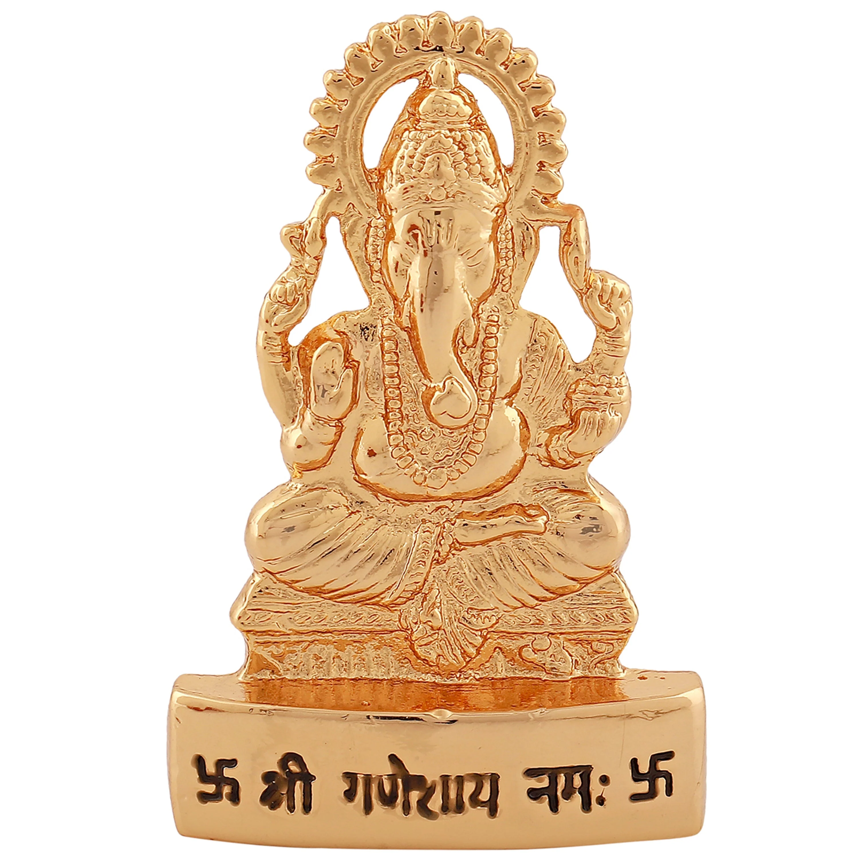 Estele Gold Plated Lord Ganesha Idol - Image 3