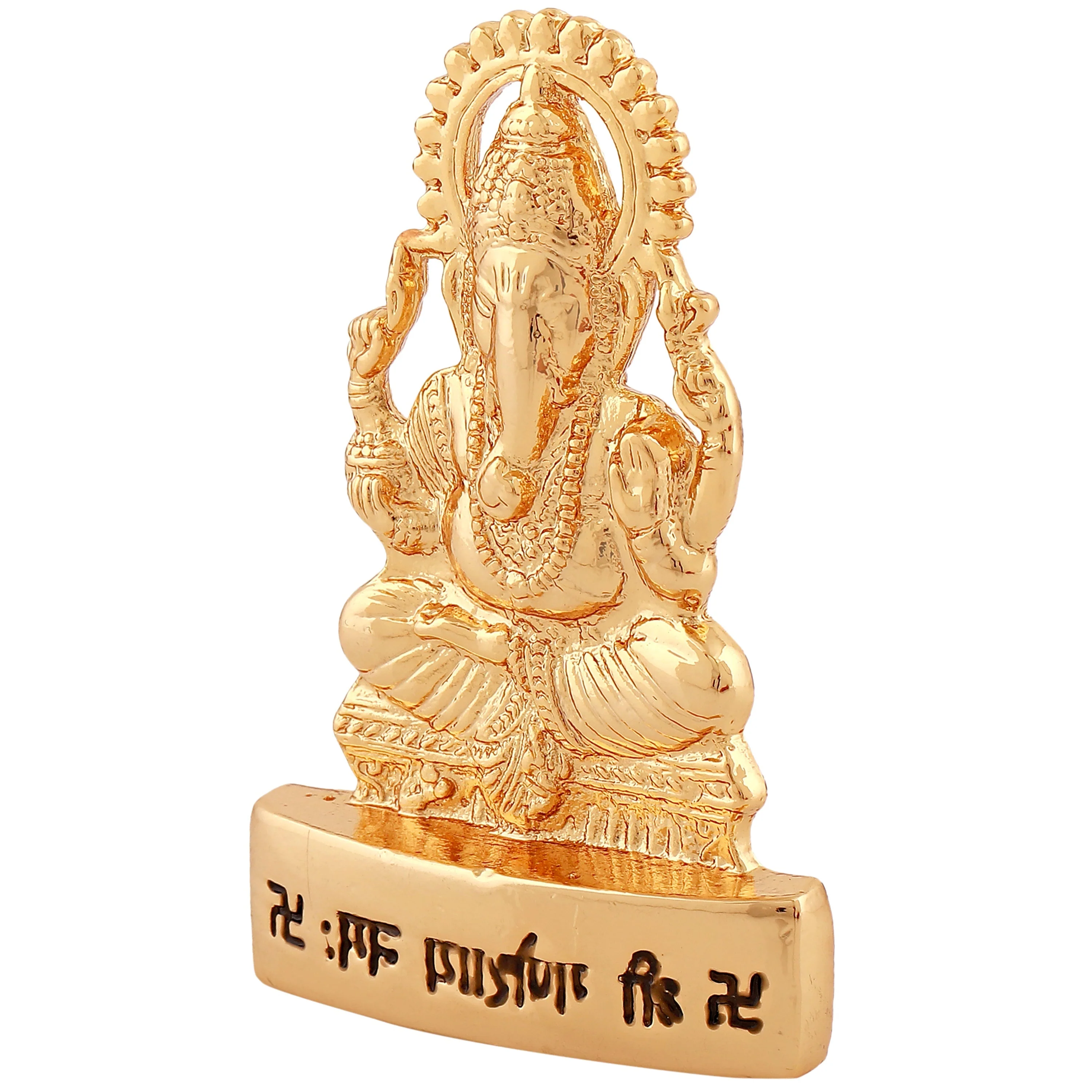 Estele Gold Plated Lord Ganesha Idol - Image 4