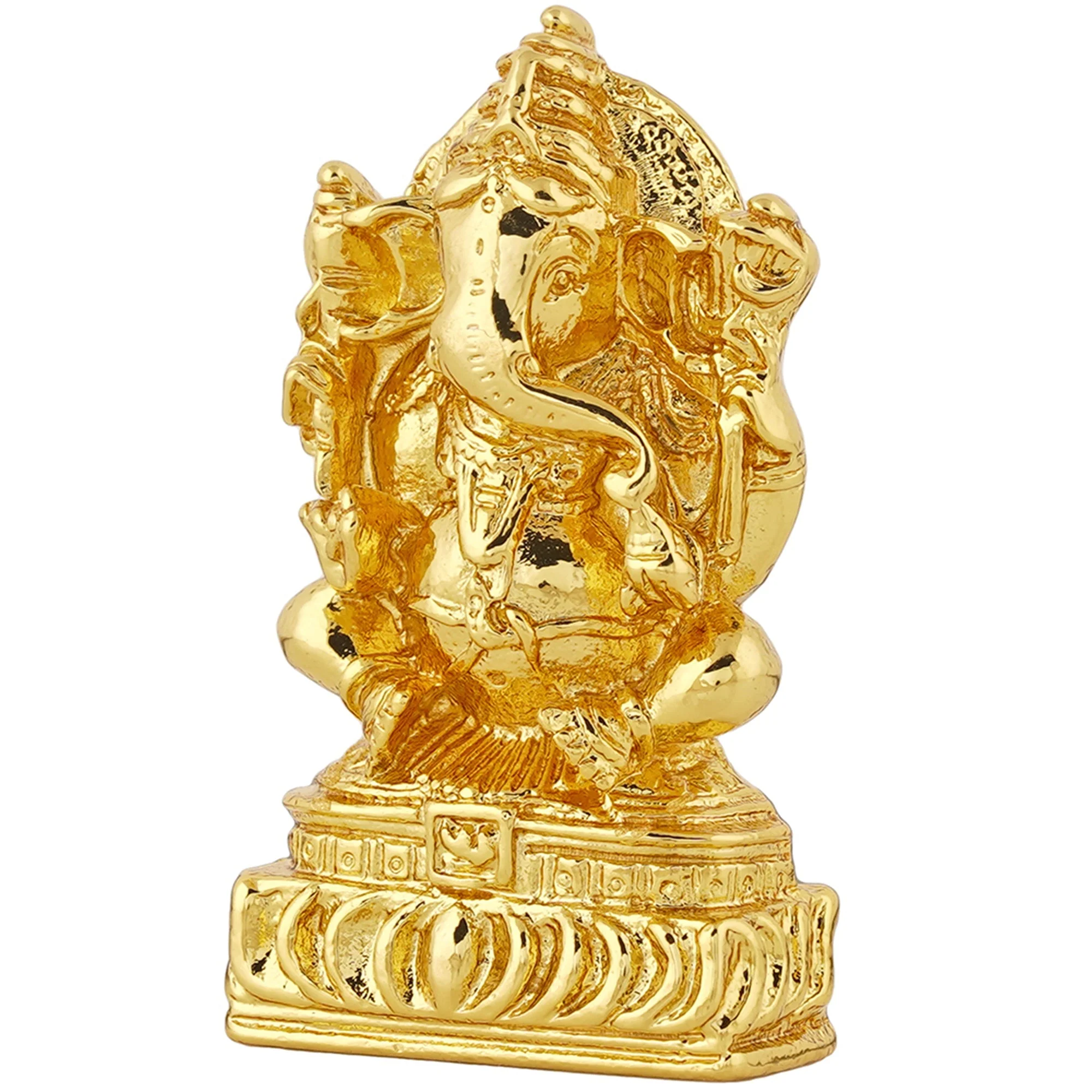 Estele Gold Plated Lord Ganesha Idol - Image 4