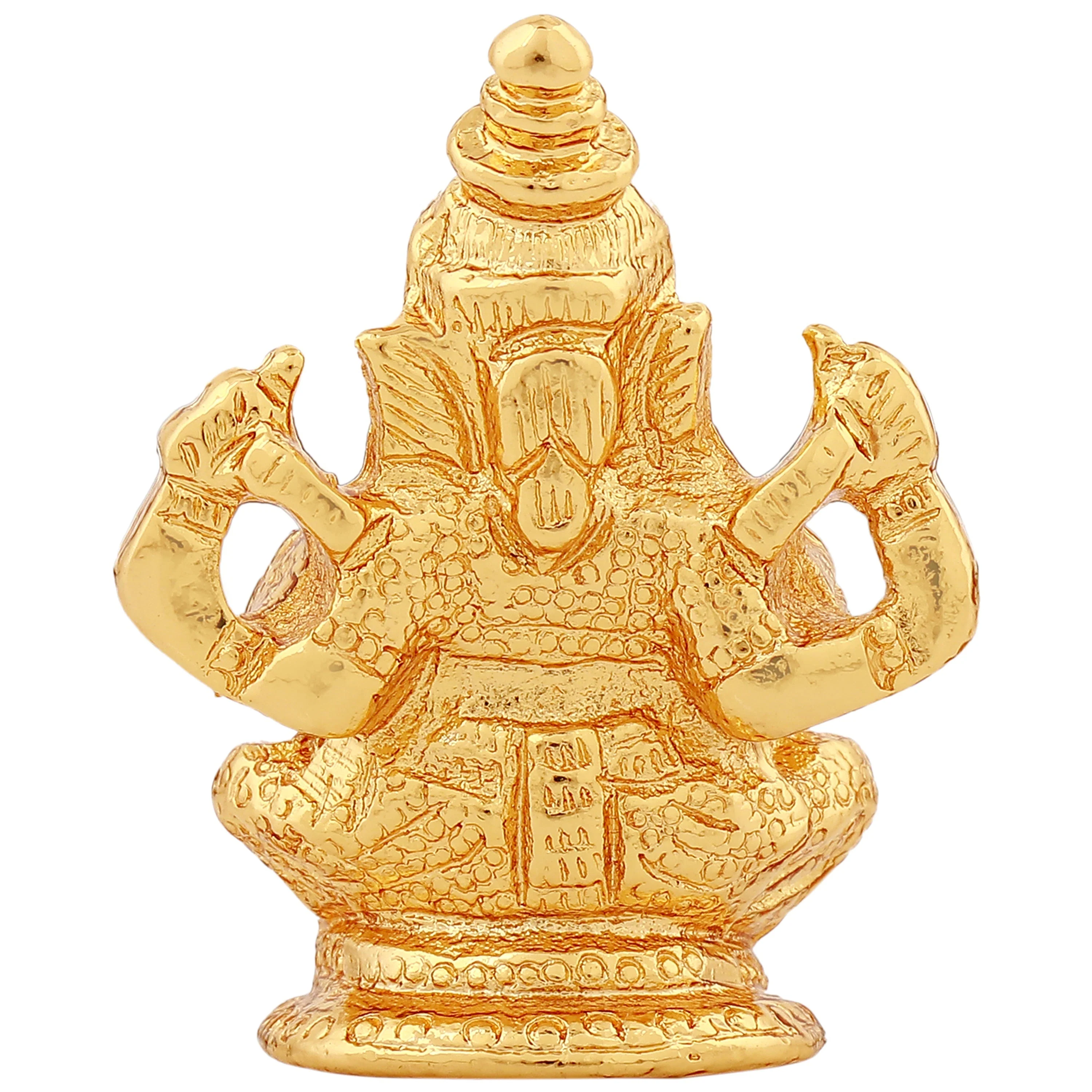 Estele Gold Plated Lord Ganesha Idol - Image 5