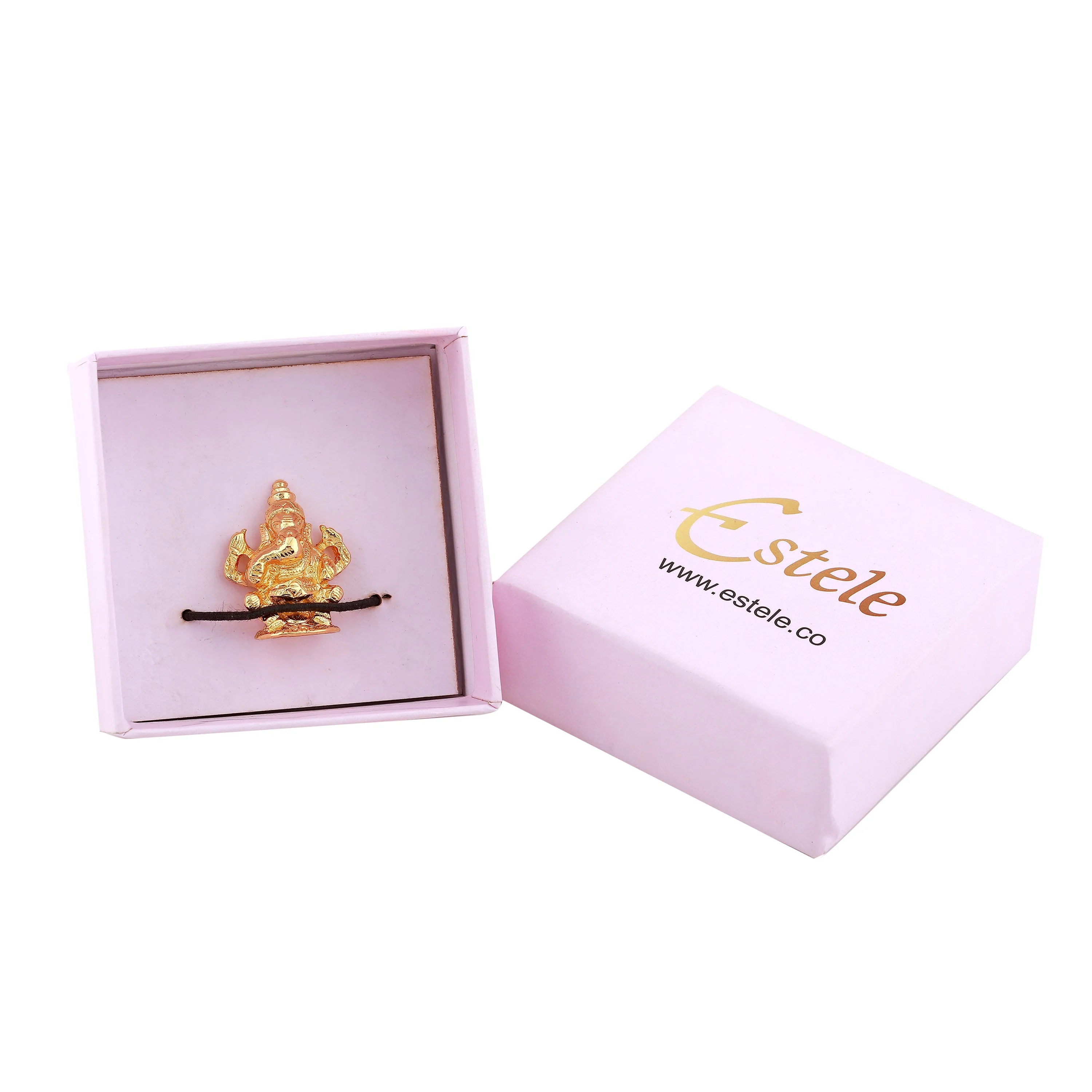 Estele Gold Plated Lord Ganesha Idol - Image 6