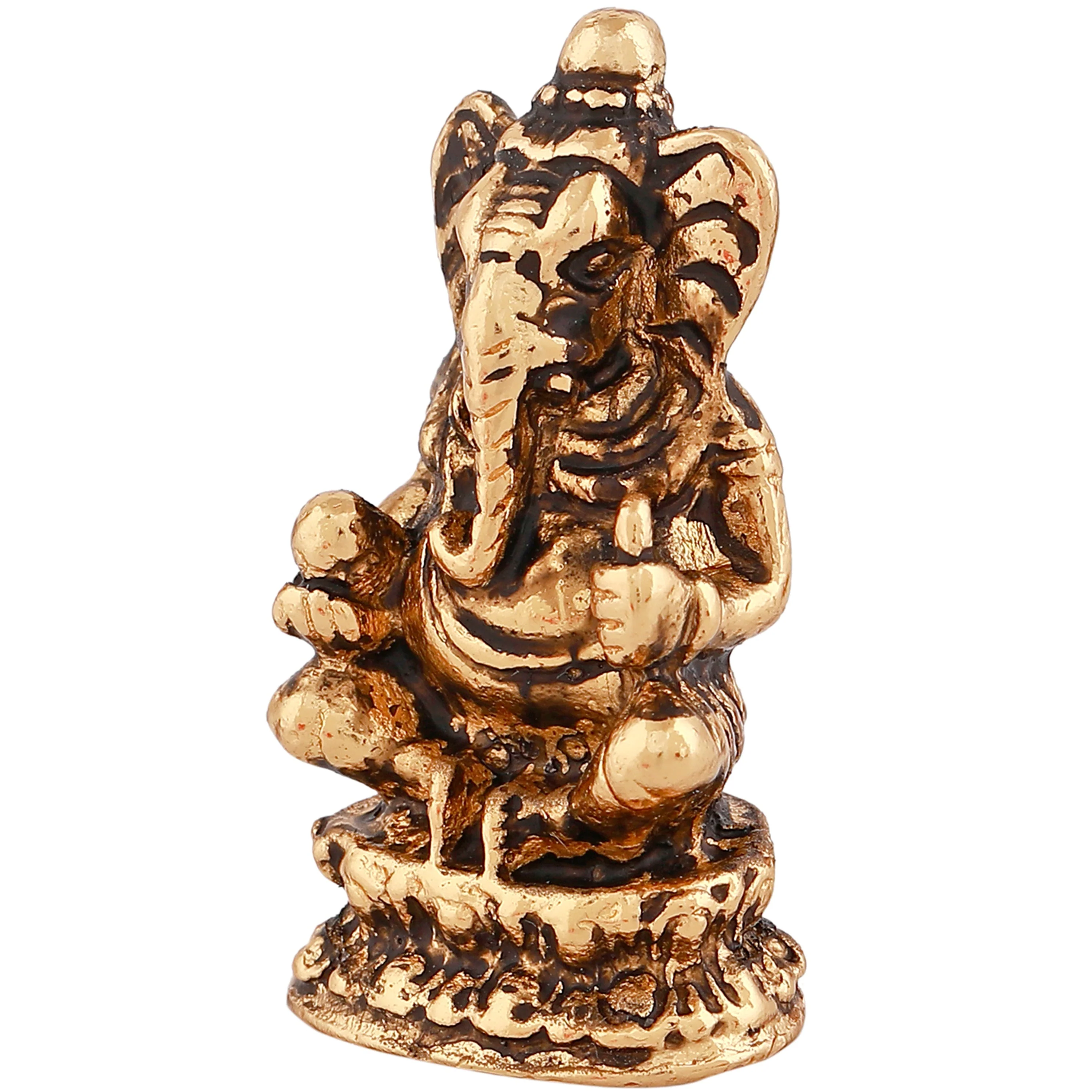 Estele Gold Plated Lord Ganesha Idol - Image 4