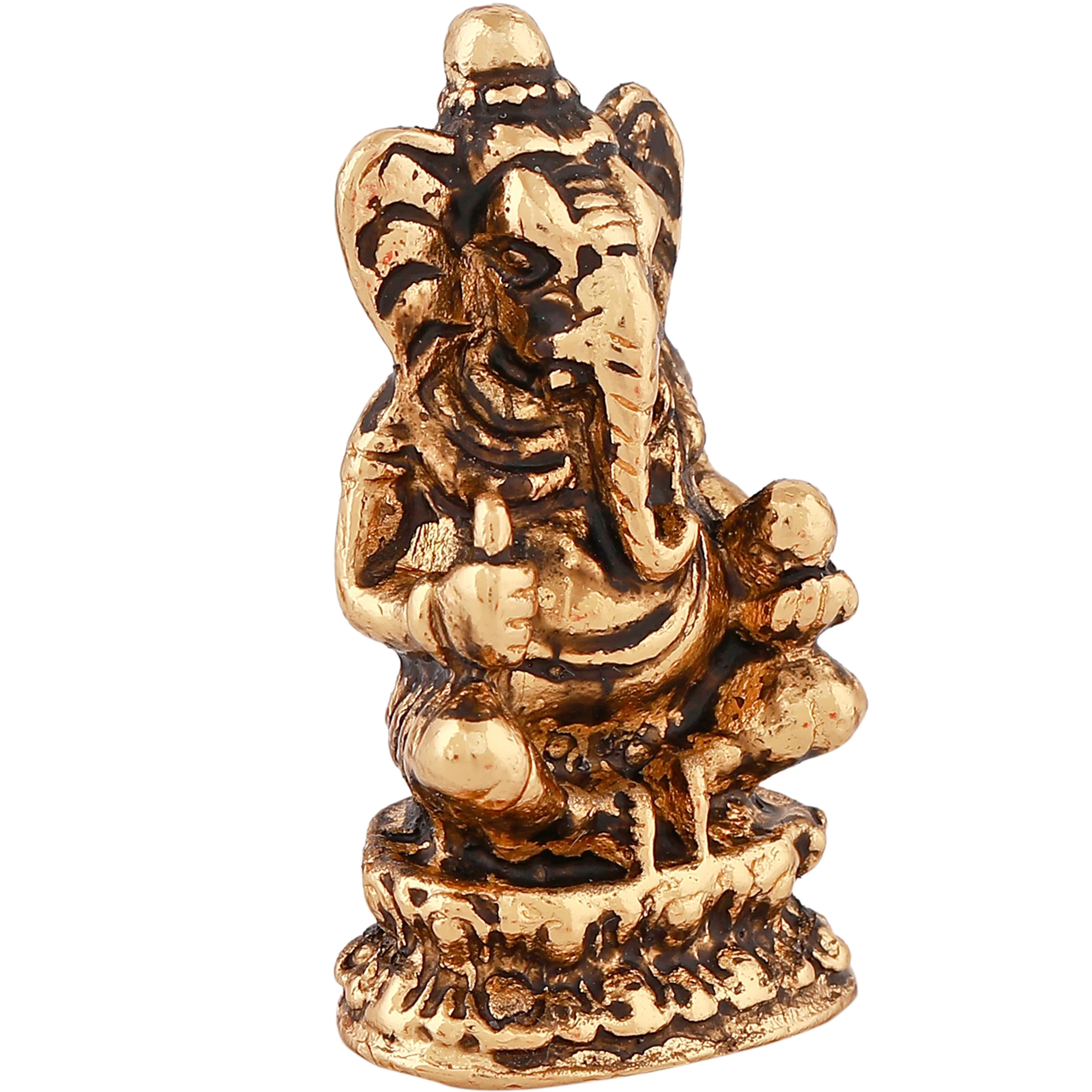 Estele Gold Plated Lord Ganesha Idol - Image 5