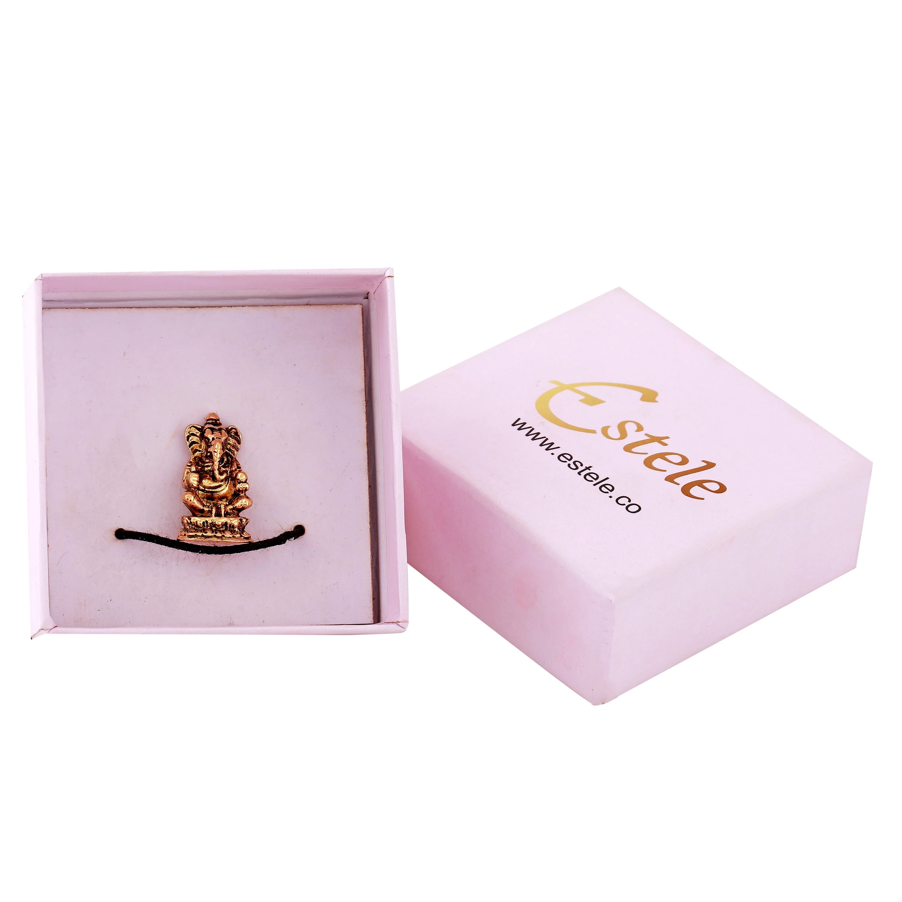 Estele Gold Plated Lord Ganesha Idol - Image 7