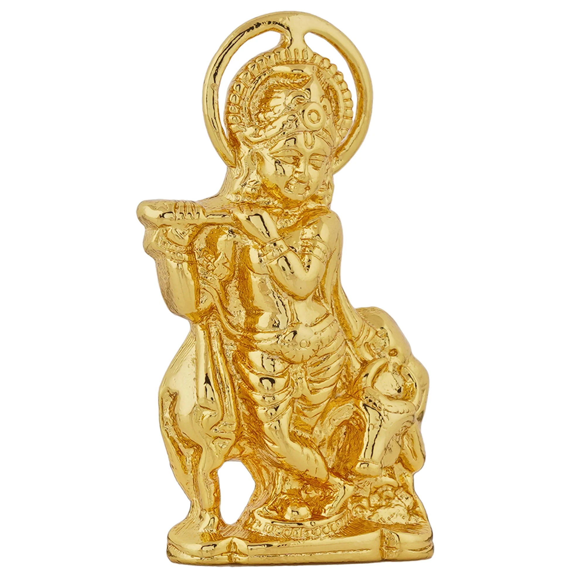 Estele Gold Plated Lord Krishna Idol (01-Bg) - Image 3