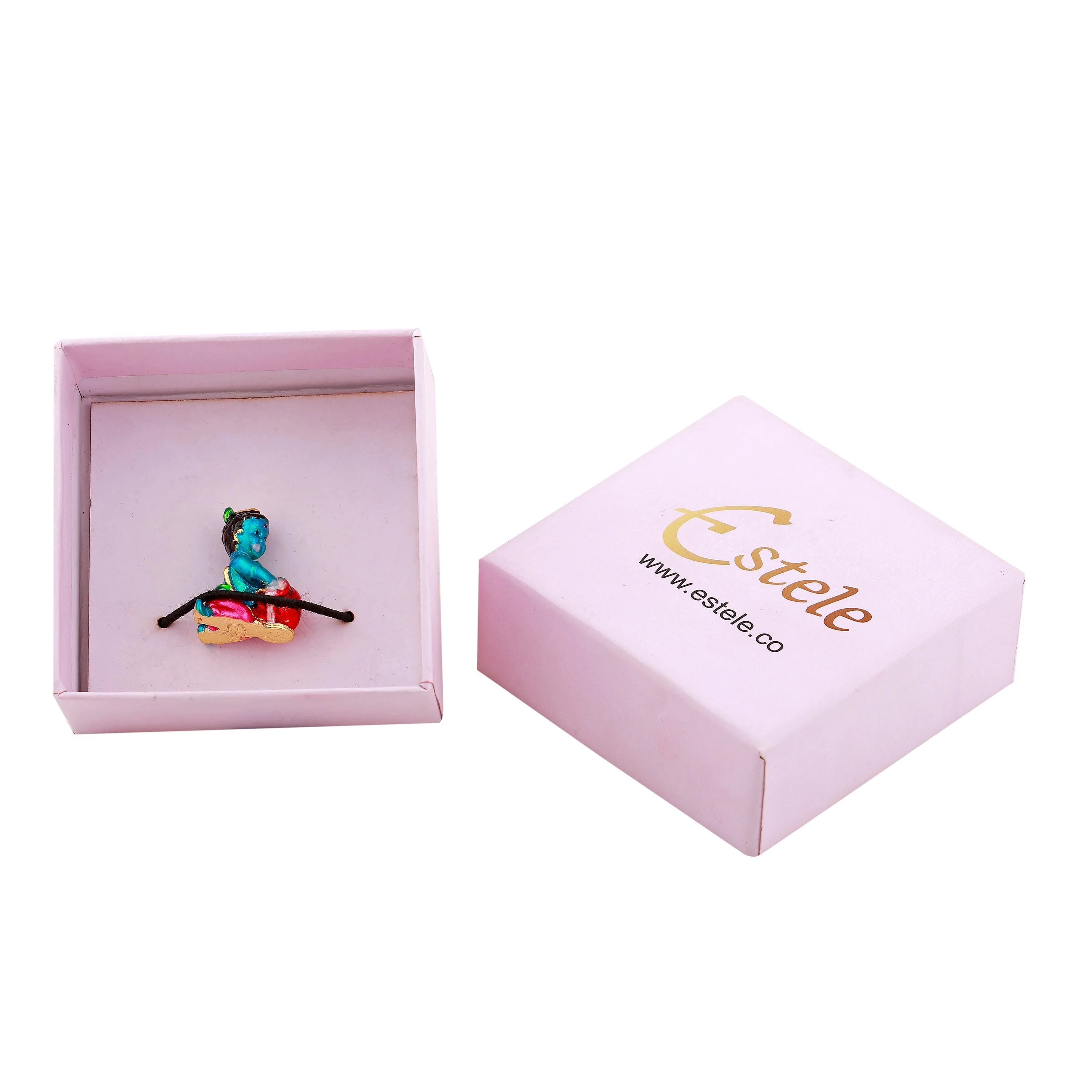 Estele Gold Plated Lord Krishna Idol - Image 7